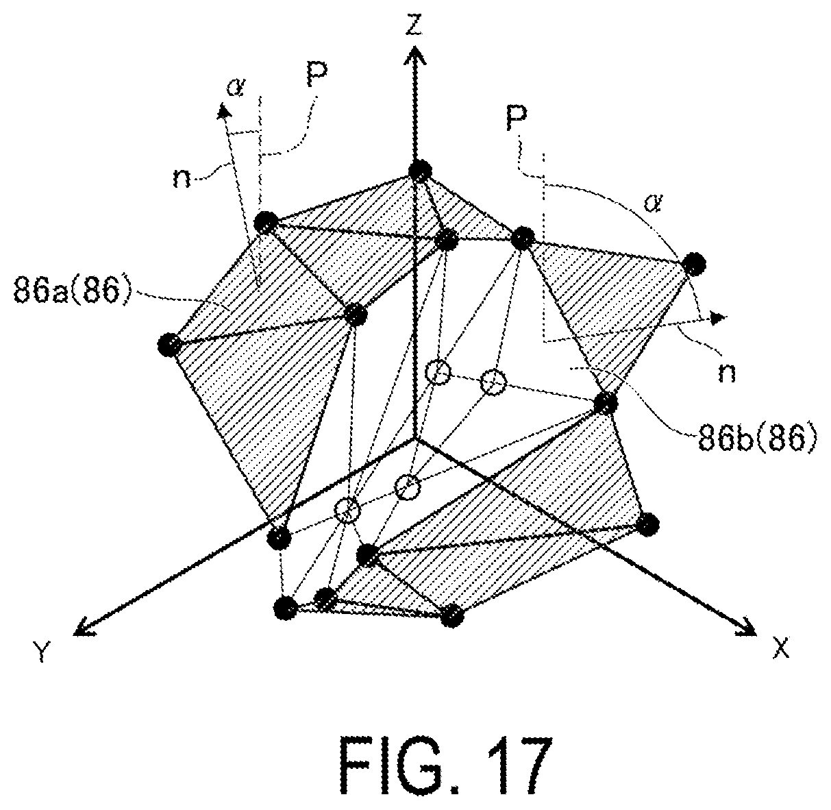 Patent US12305970 Figure 17 – Method for estimating flange displacement amount in rotary machine, program for executing the method, and device for performing the method