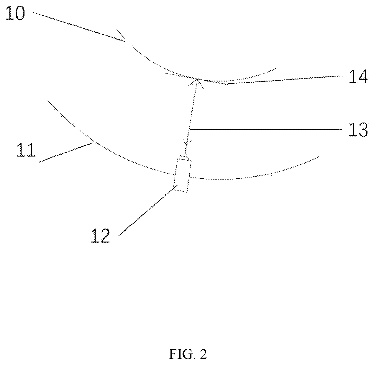 Patent US12305972 Figure 2 – Method for measuring deformation of dummy rib