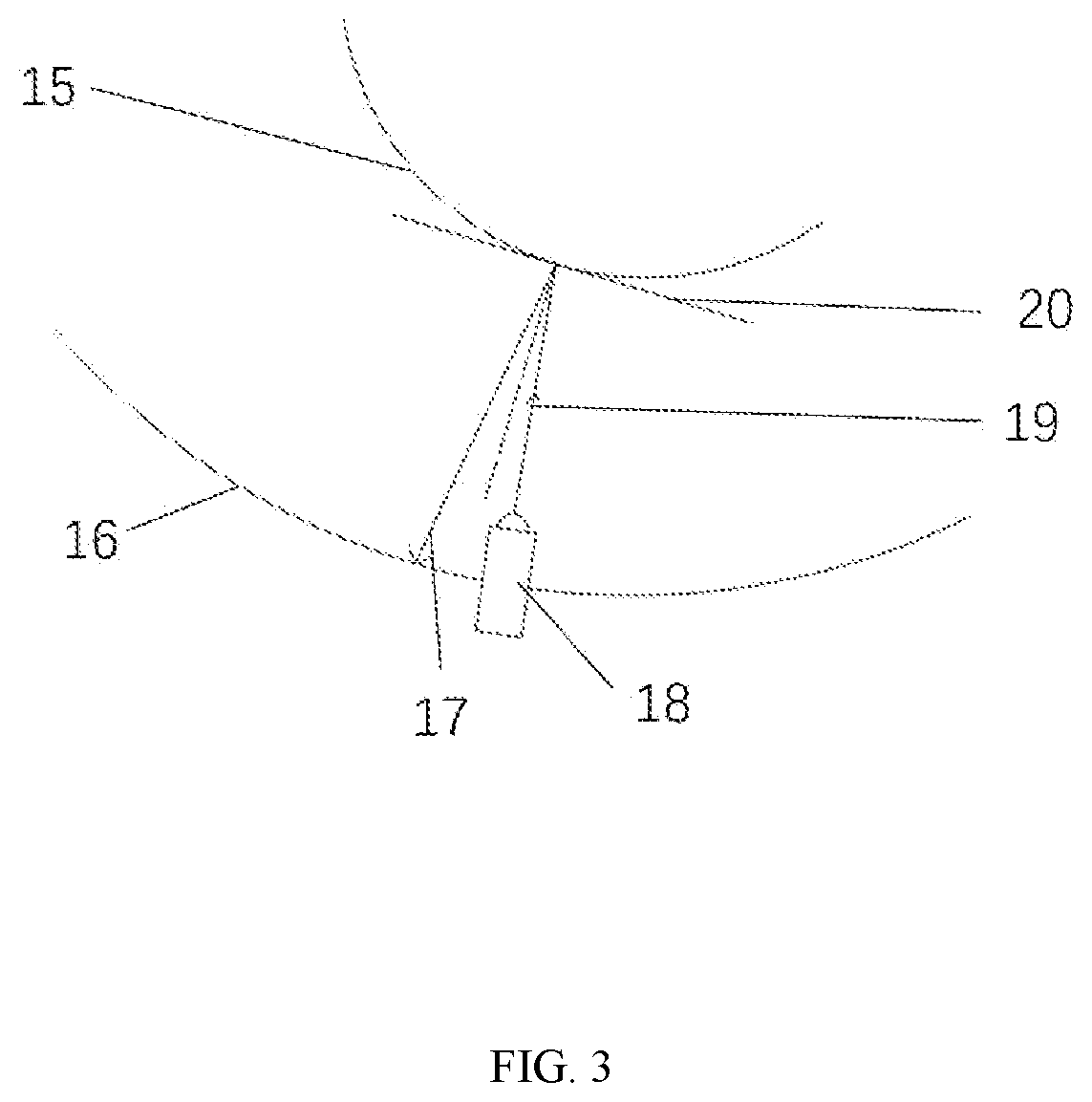 Patent US12305972 Figure 3 – Method for measuring deformation of dummy rib