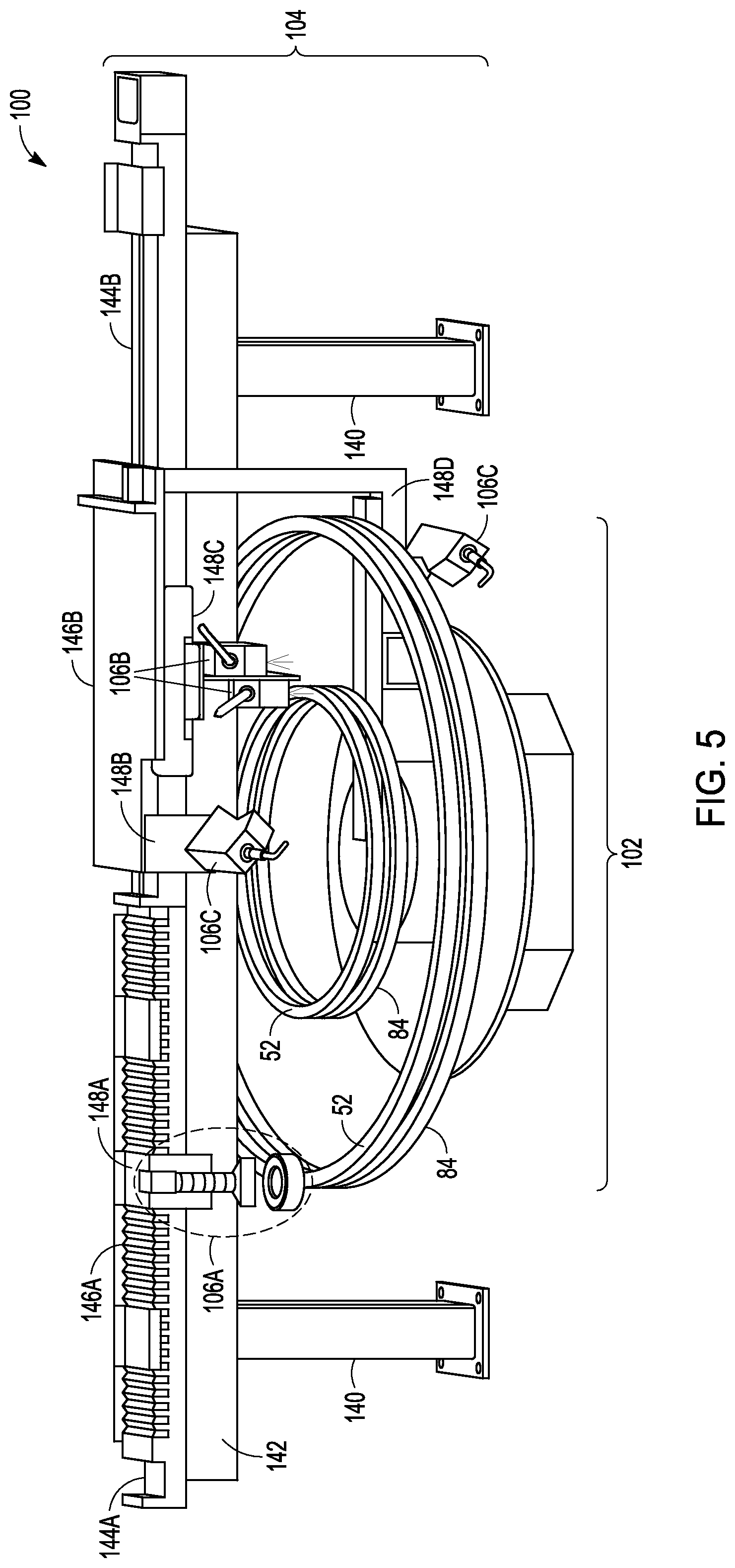 Patent US12305973 Figure 4 – Automated seal inspection system