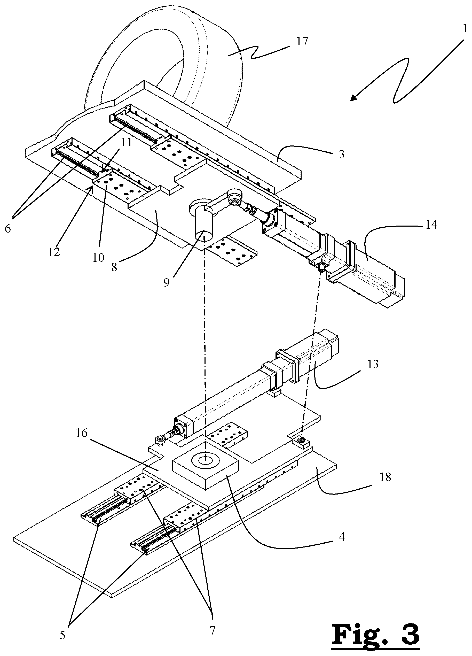 Patent US12305977 Figure 2 – Device for detecting and identifying play in vehicles