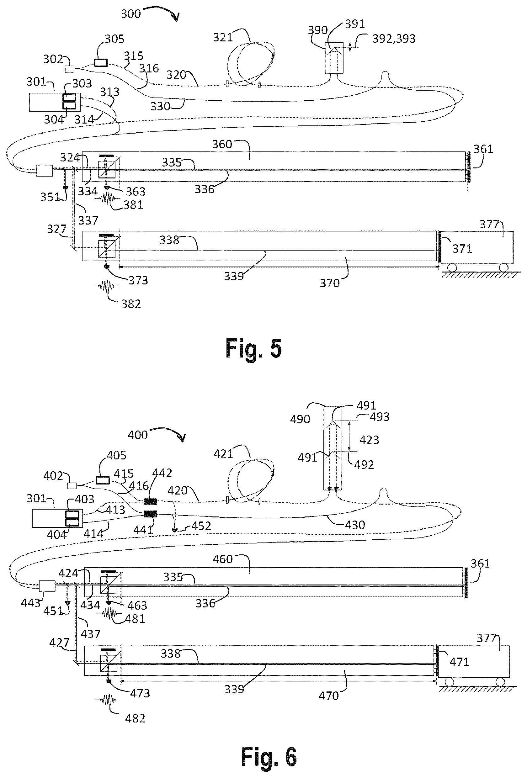 Patent US12305979 Figure 4 – Interferometer system and lithographic apparatus