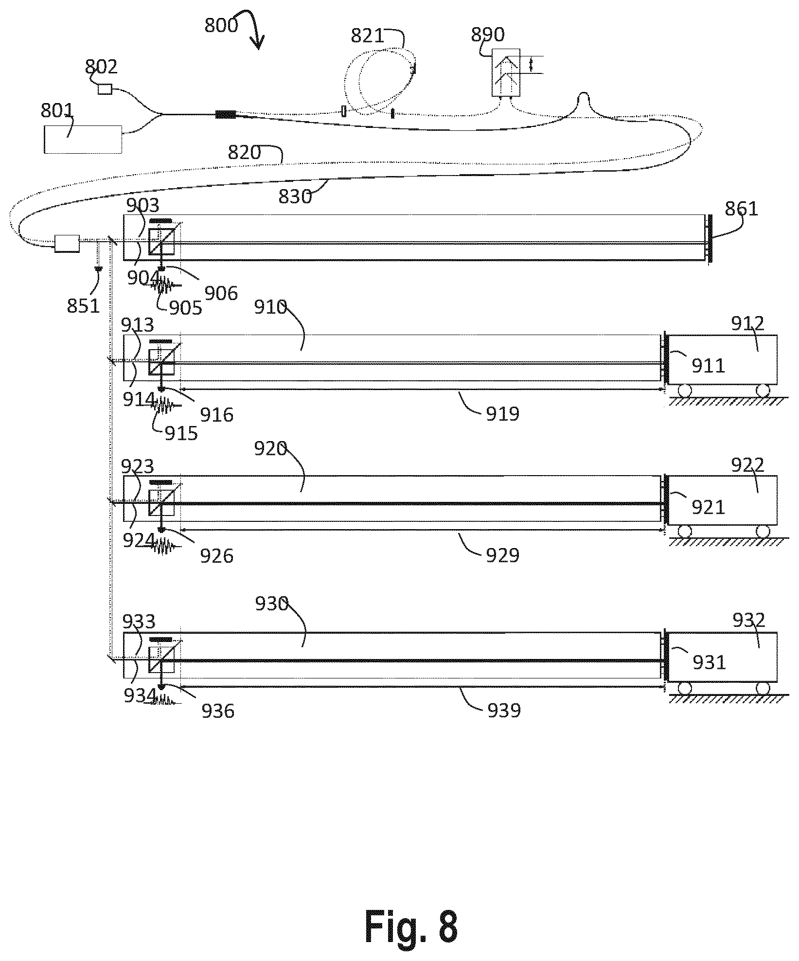 Patent US12305979 Figure 6 – Interferometer system and lithographic apparatus
