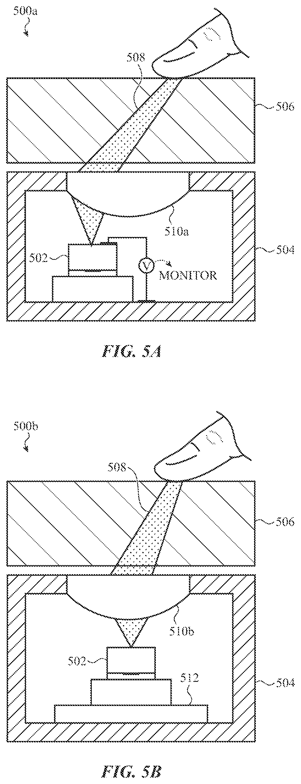 Patent US12305982 Figure 8 – Self-mixing interference based sensors for characterizing touch input