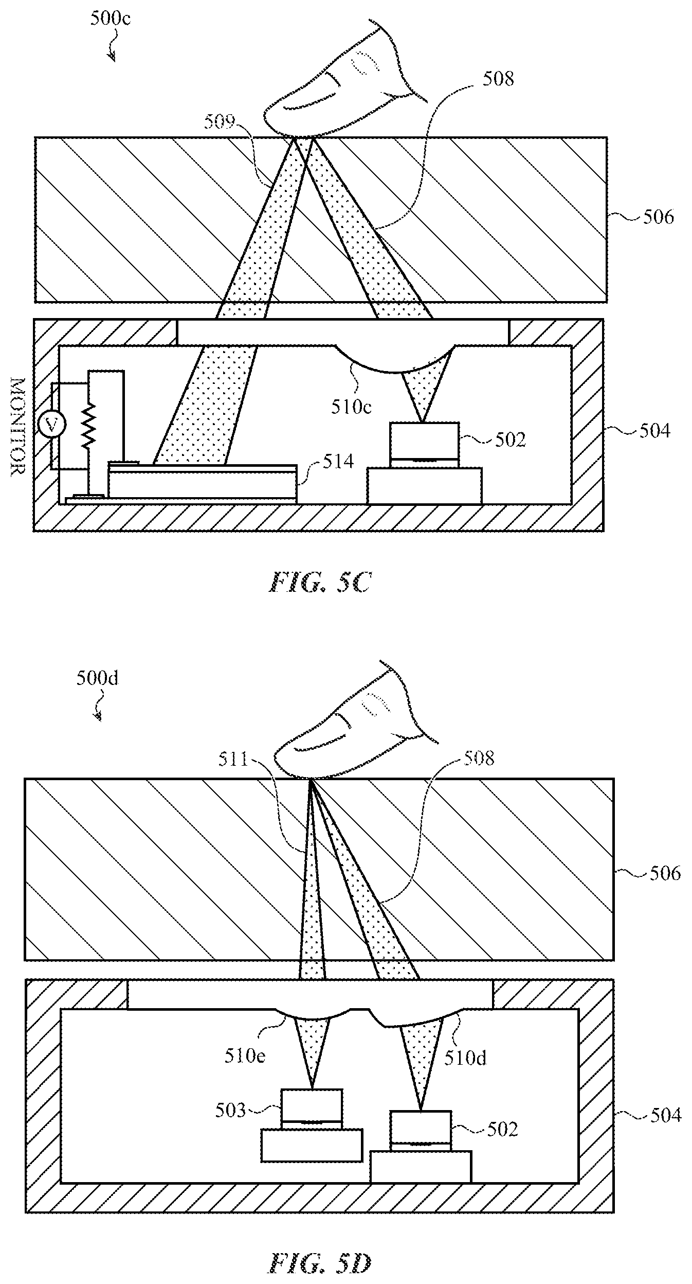 Patent US12305982 Figure 9 – Self-mixing interference based sensors for characterizing touch input