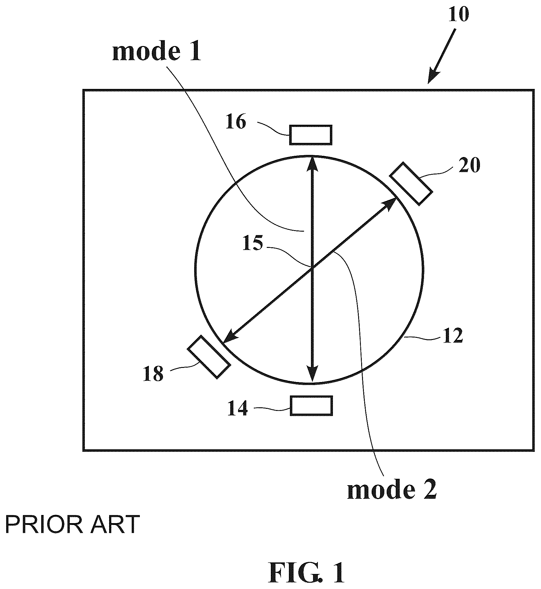 Patent US12305985 Figure 1 – Gyroscope sensors having nodal push-pull actuation and antinodal readout