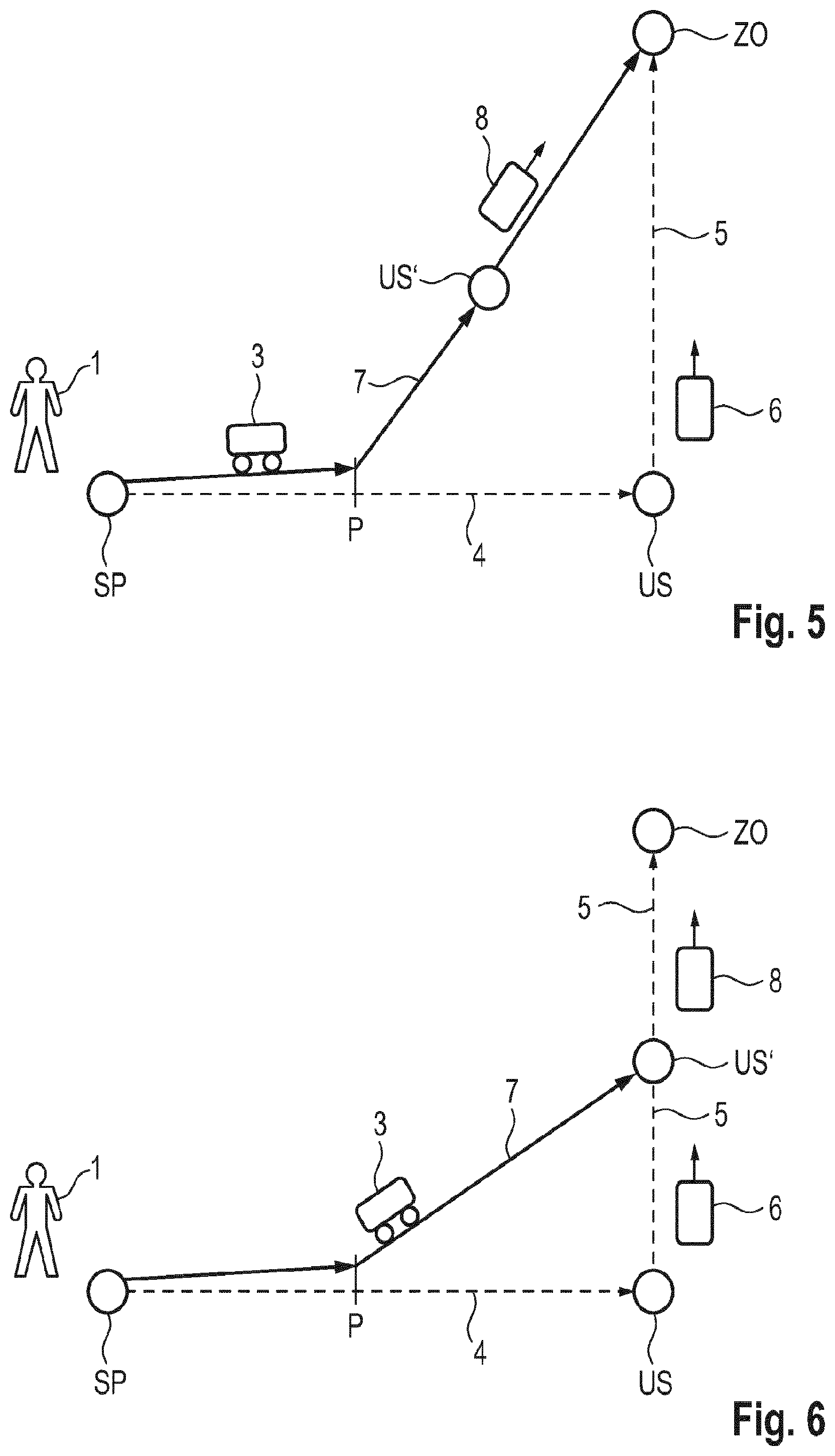 Patent US12305993 Figure 3 – Method for checking a transport journey of a user by means of an autonomously driving vehicle, and electronic management system