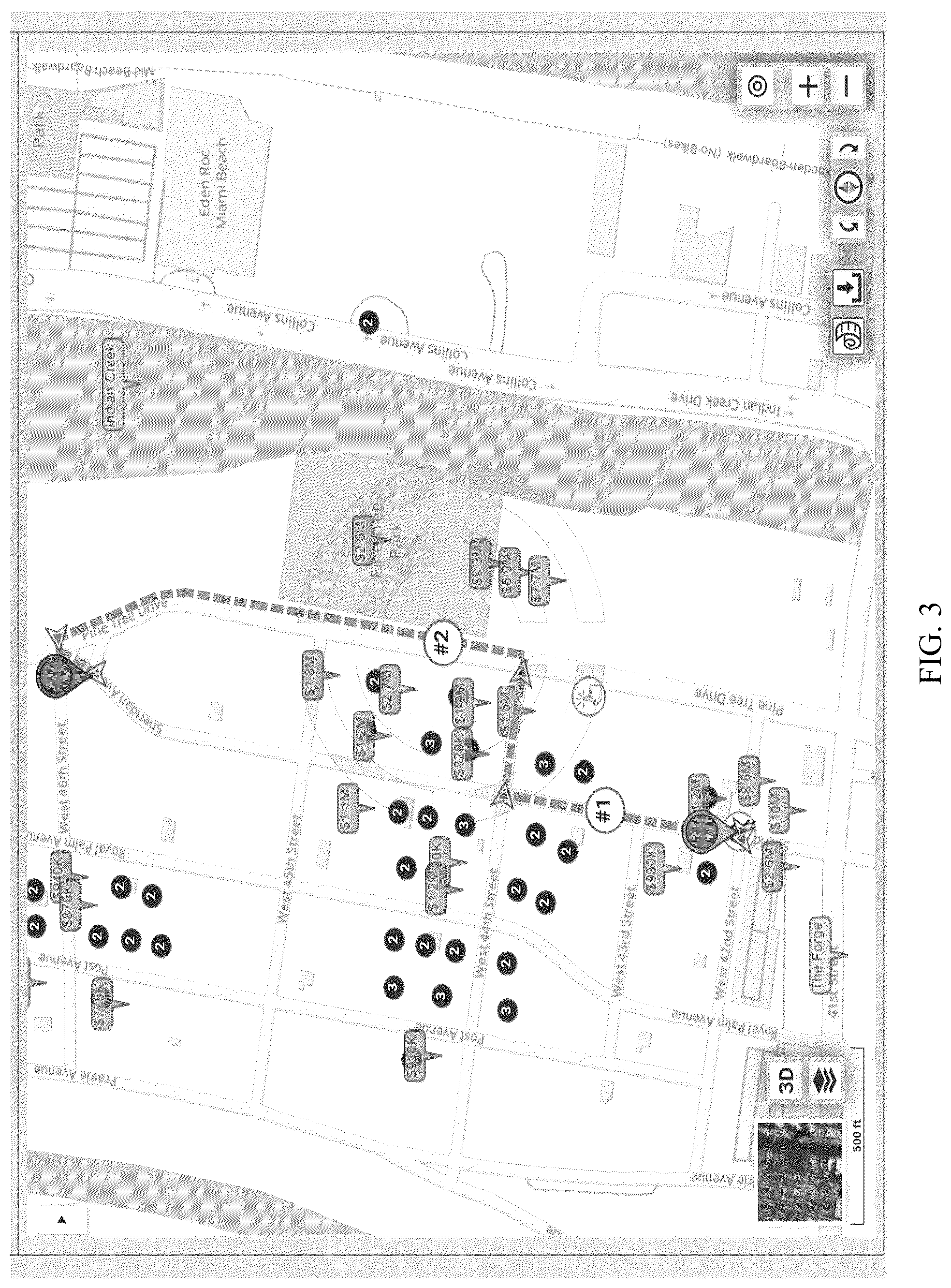 Patent US12306002 Figure 3 – Systems and methods for navigating based on scenic quality