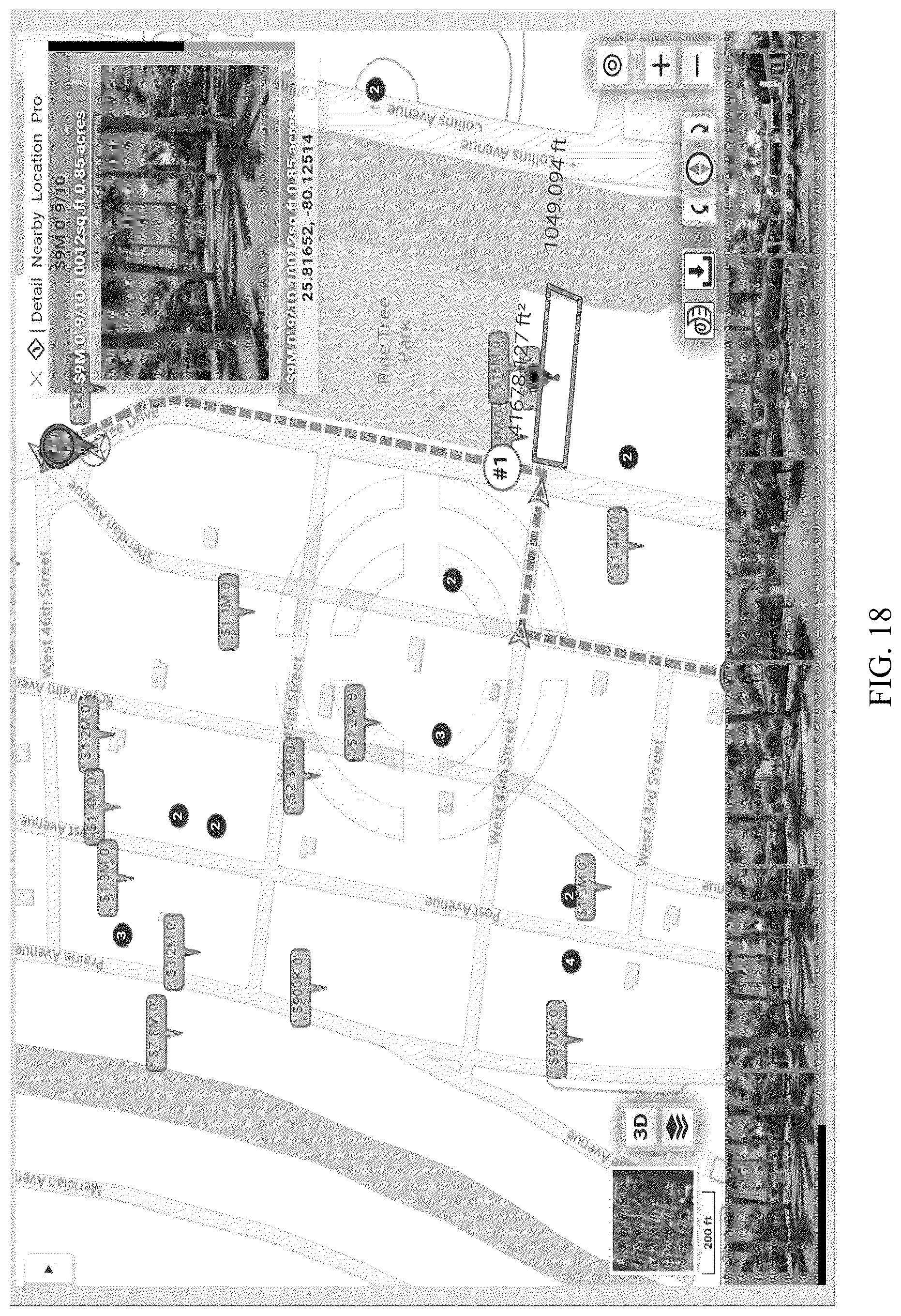 Patent US12306002 Figure 18 – Systems and methods for navigating based on scenic quality