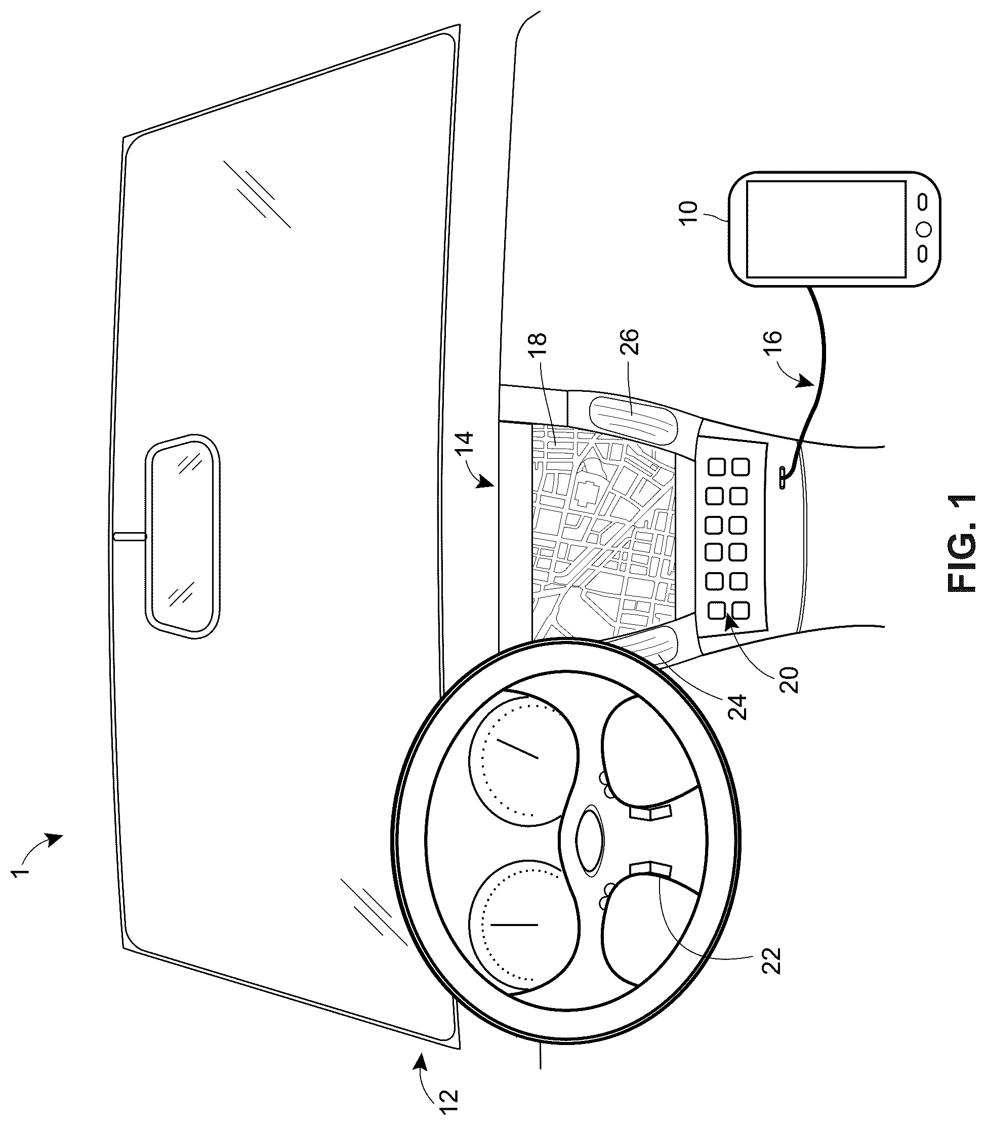 Patent US12306004 Figure 1 – Context aware navigation voice assistant