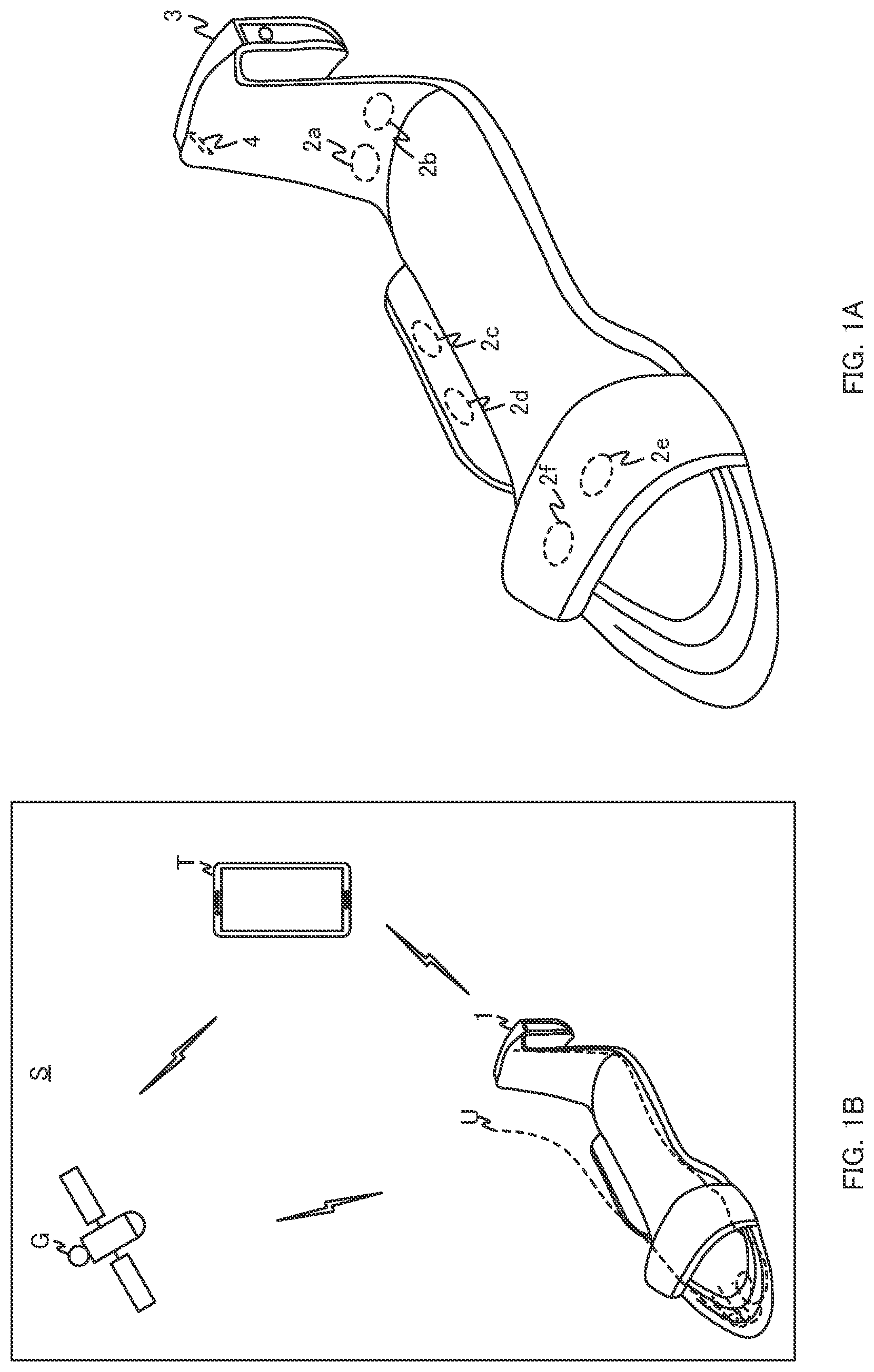 Patent US12306006 Figure 1 – Guidance support device, guidance support system, and footwear
