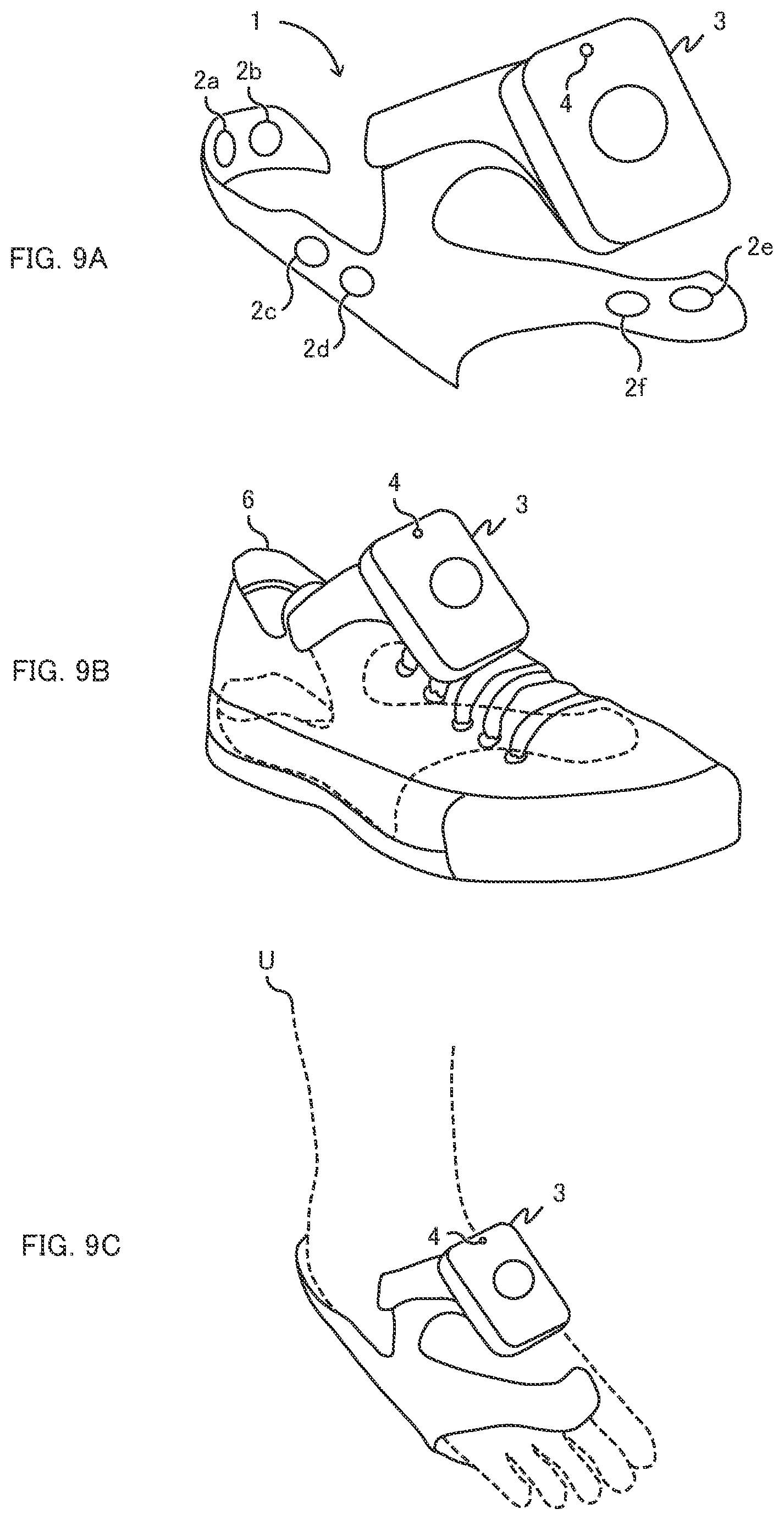 Patent US12306006 Figure 6 – Guidance support device, guidance support system, and footwear