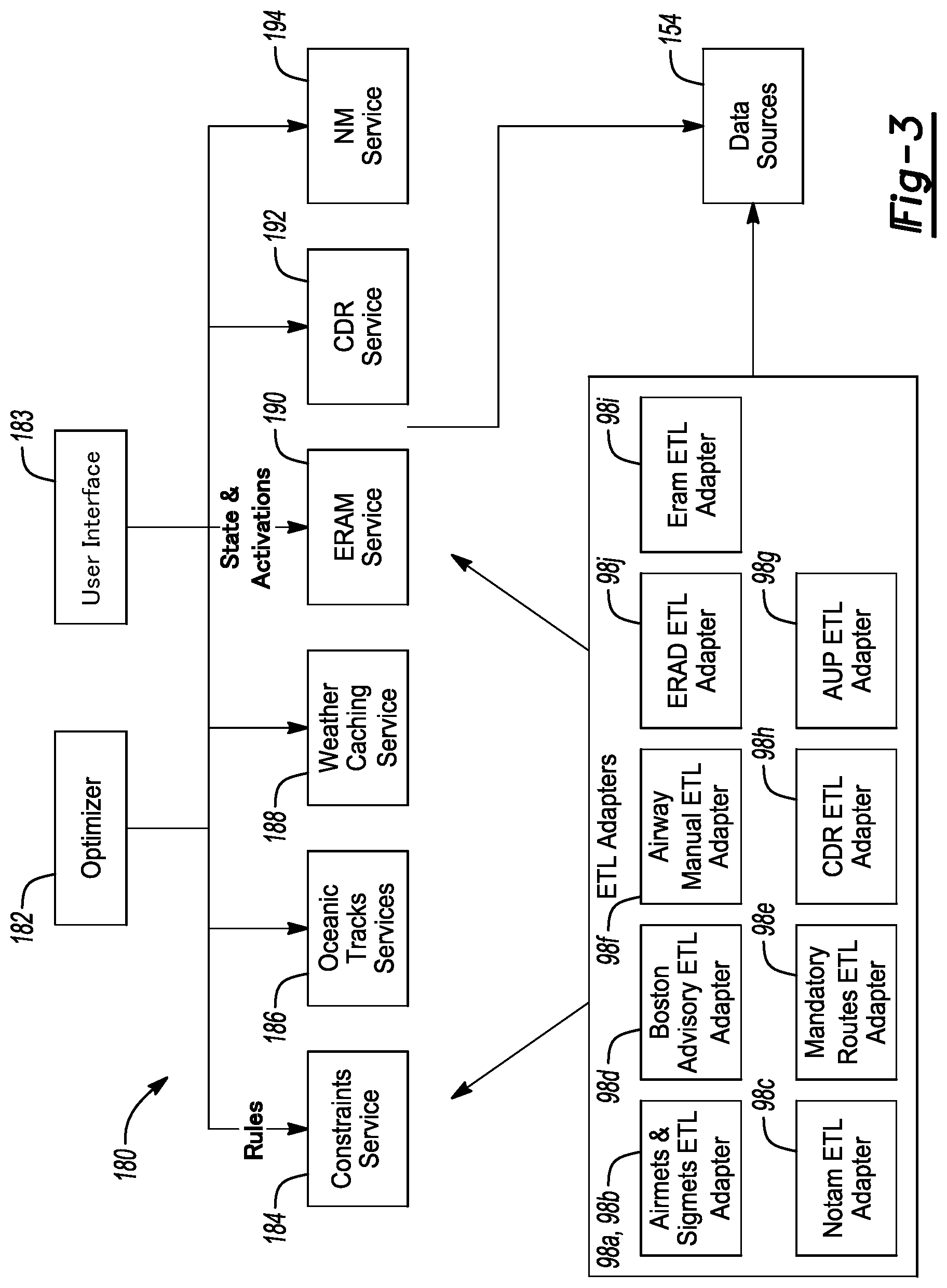 Patent US12306013 Figure 3 – Flight constraints service