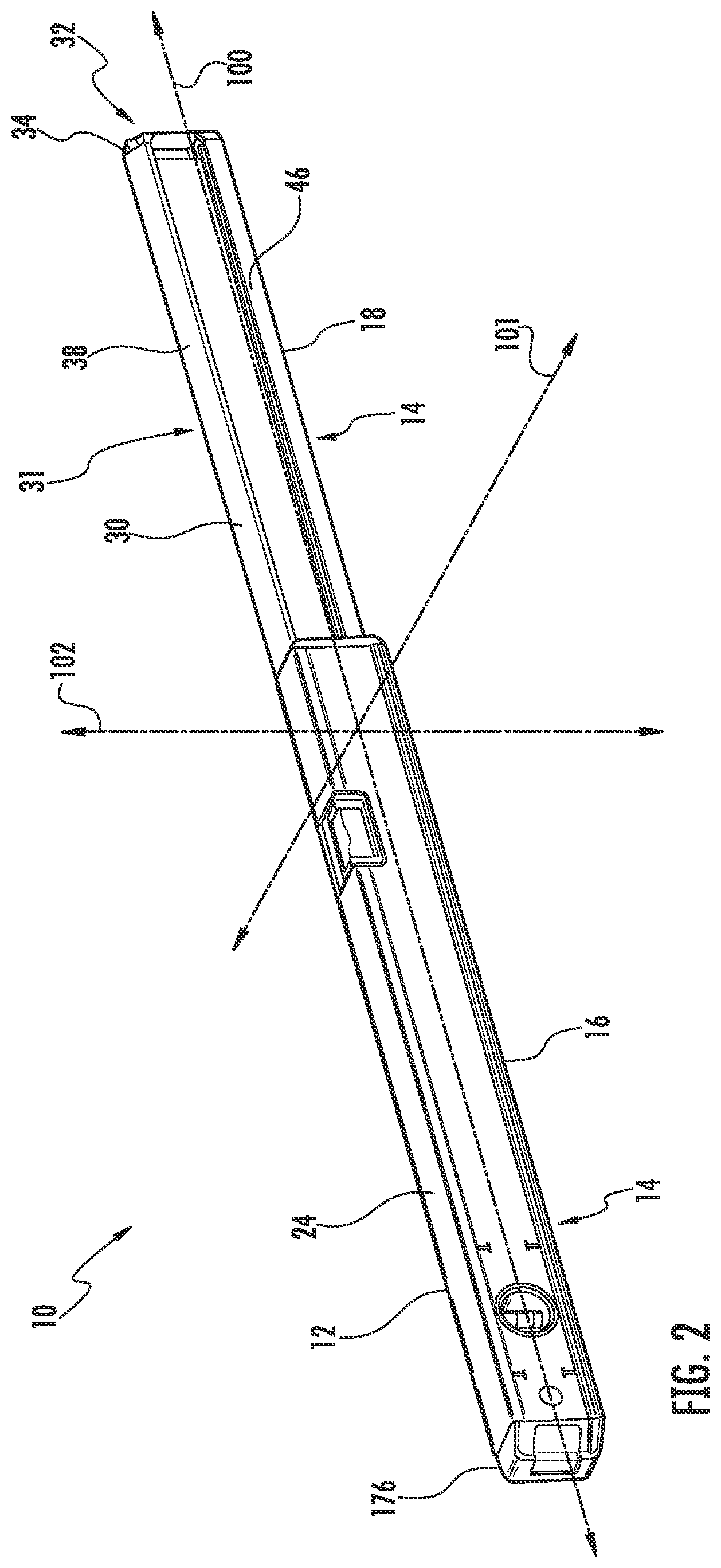 Patent US12306016 Figure 2 – Continuous edge adjustable level