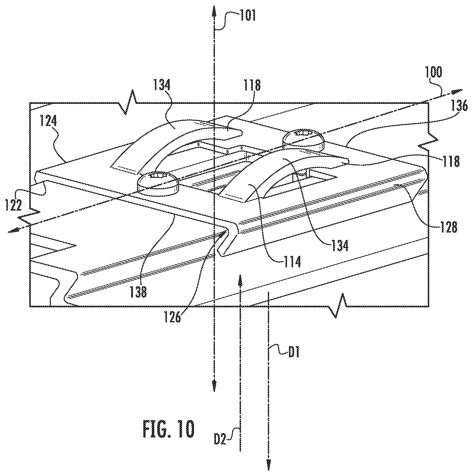 Patent US12306016 Figure 10 – Continuous edge adjustable level
