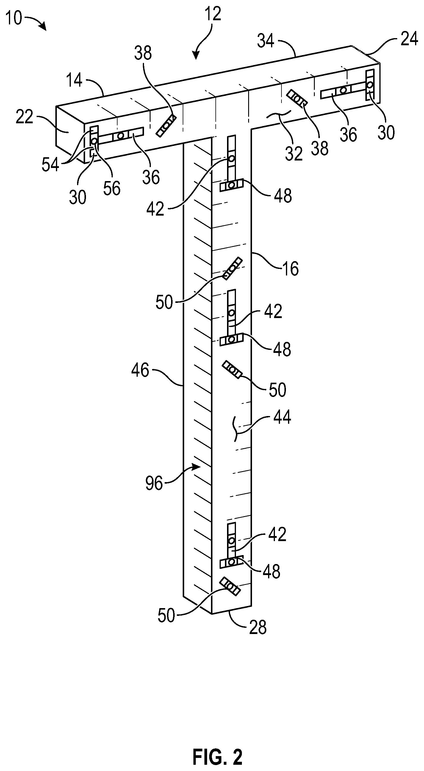 Patent US12306017 Figure 2 – Multiple plane level assembly