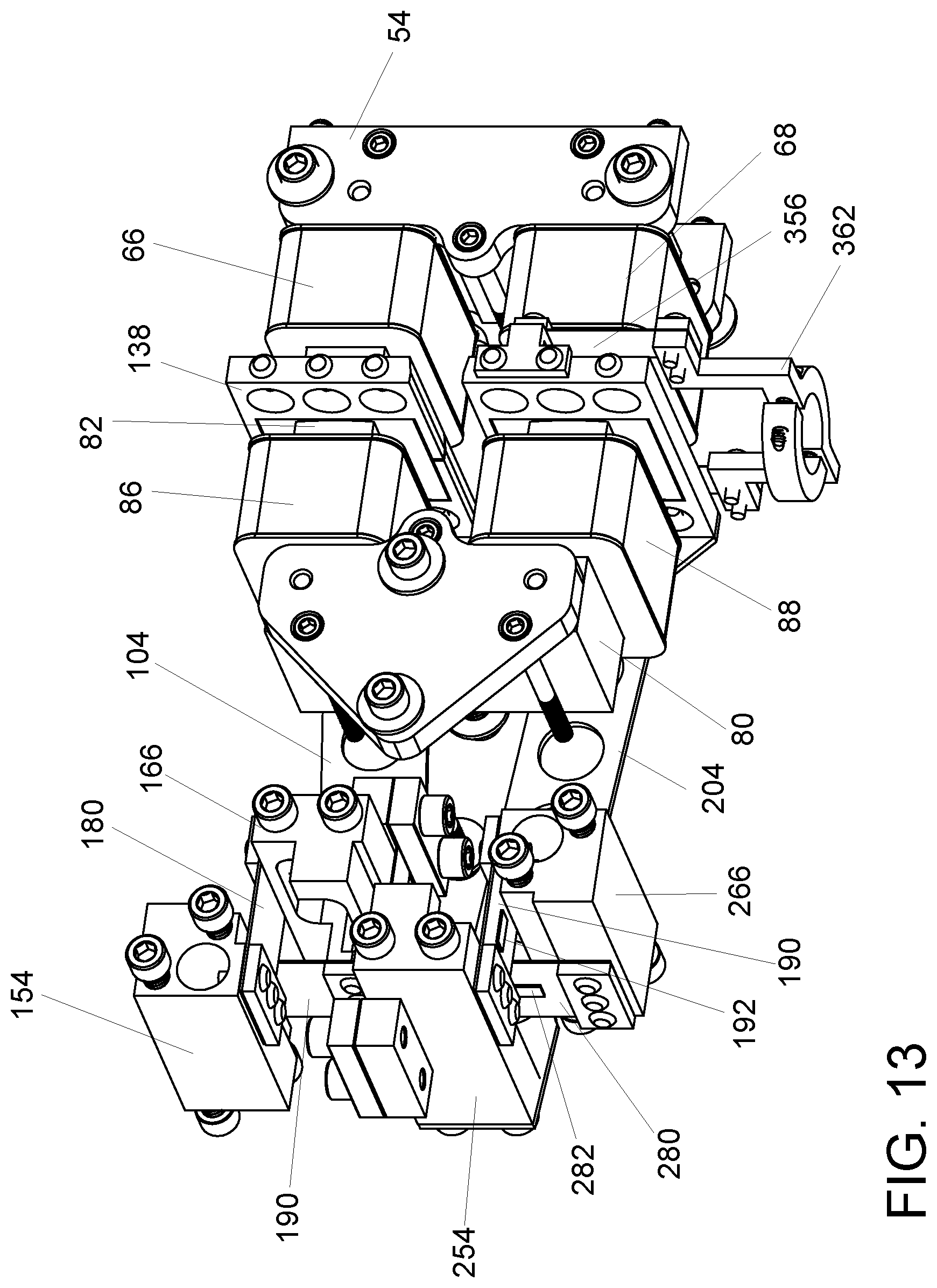 Patent US12306018 Figure 13 – Material testing apparatus having vibration mitigation