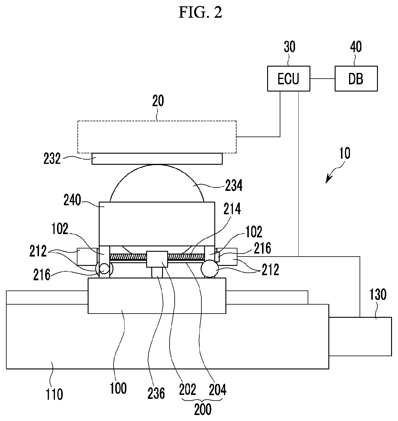 Patent US12306019 Figure 2 – Sensor position control apparatus and method