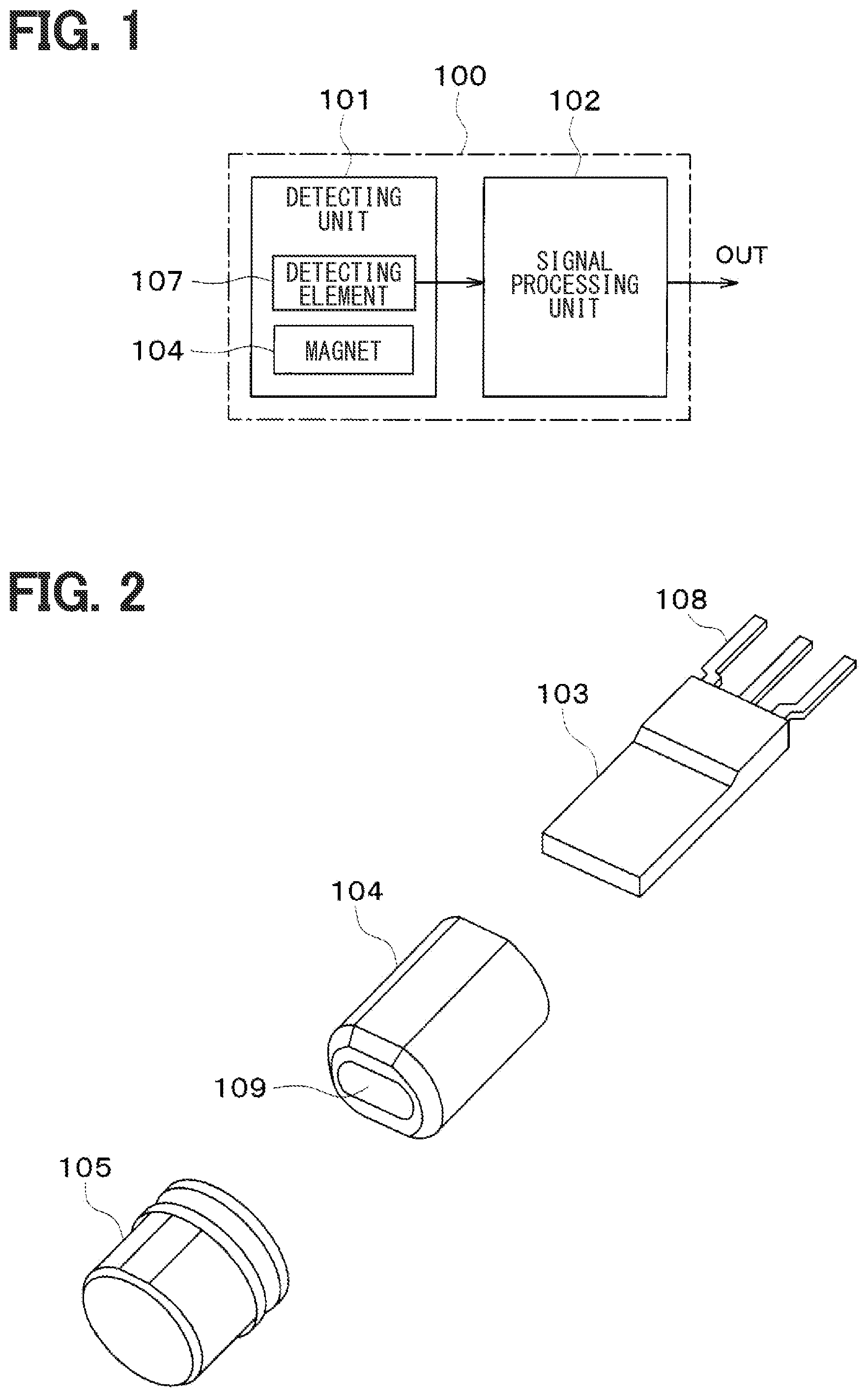 Patent US12306022 Figure 1 – Position sensor