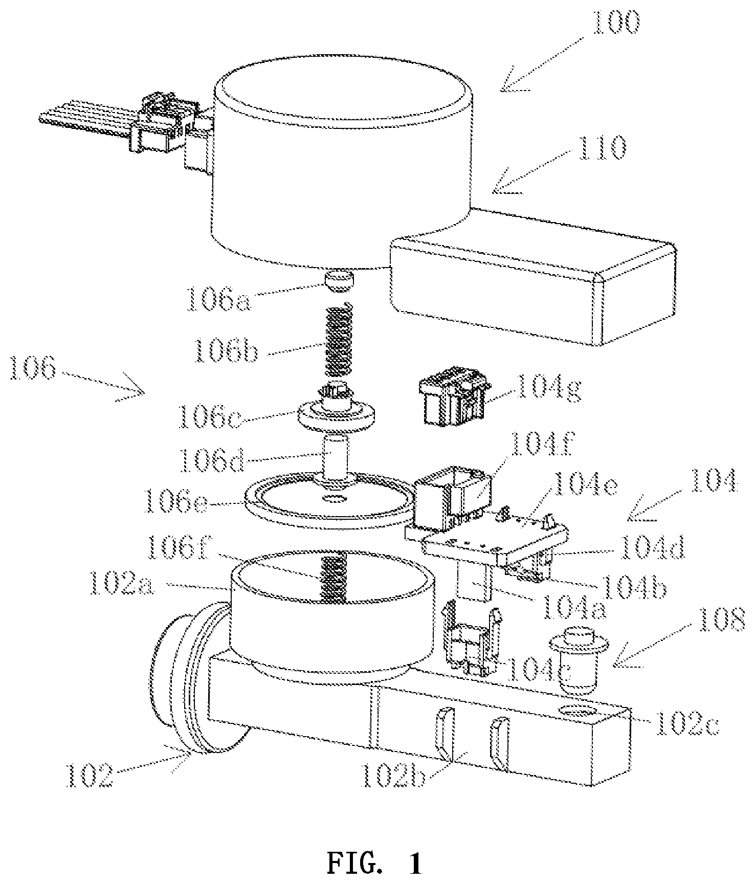 Patent US12306030 — Sensor assembly — Figure 1