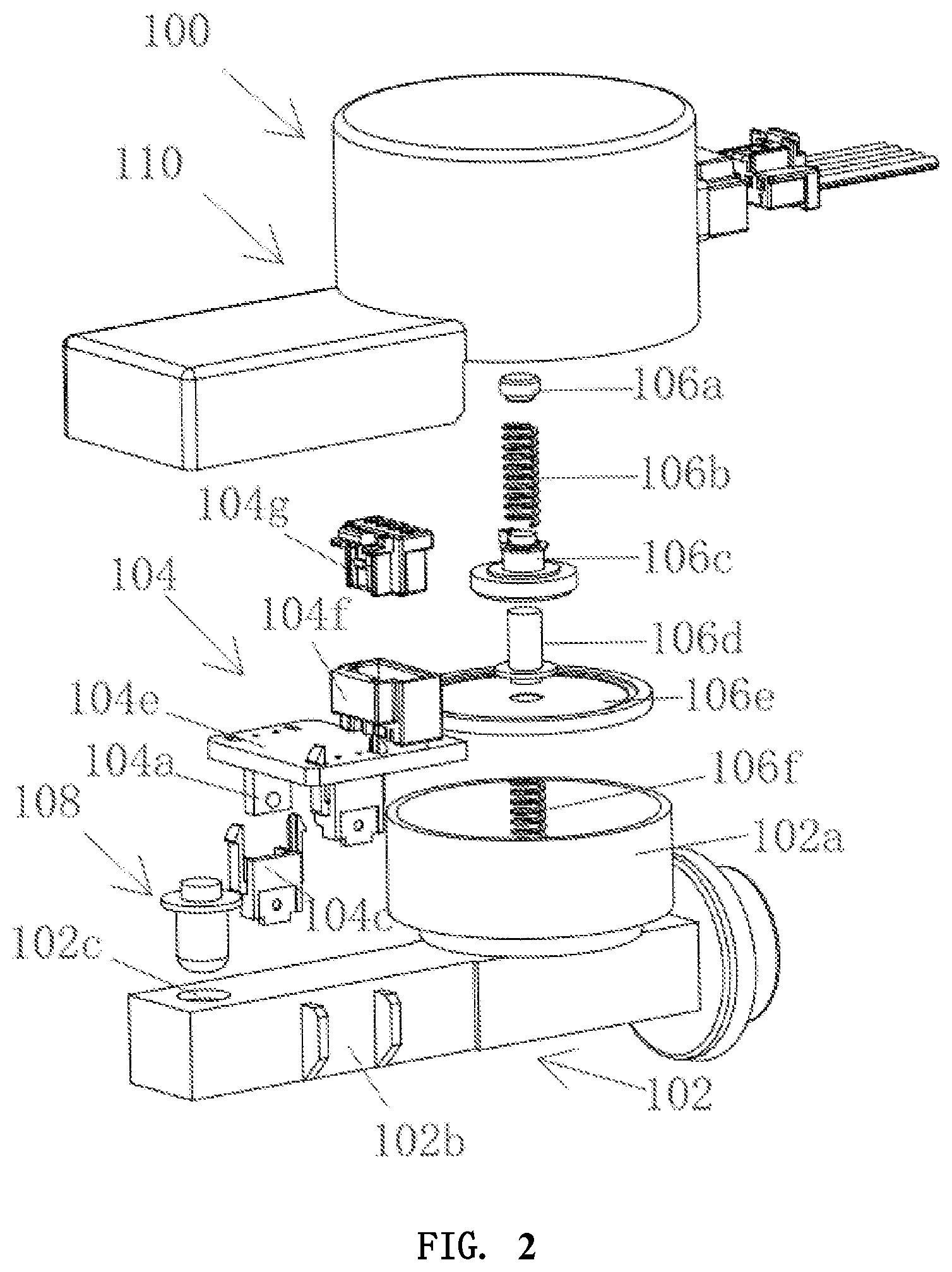 Patent US12306030 Figure 2 – Sensor assembly