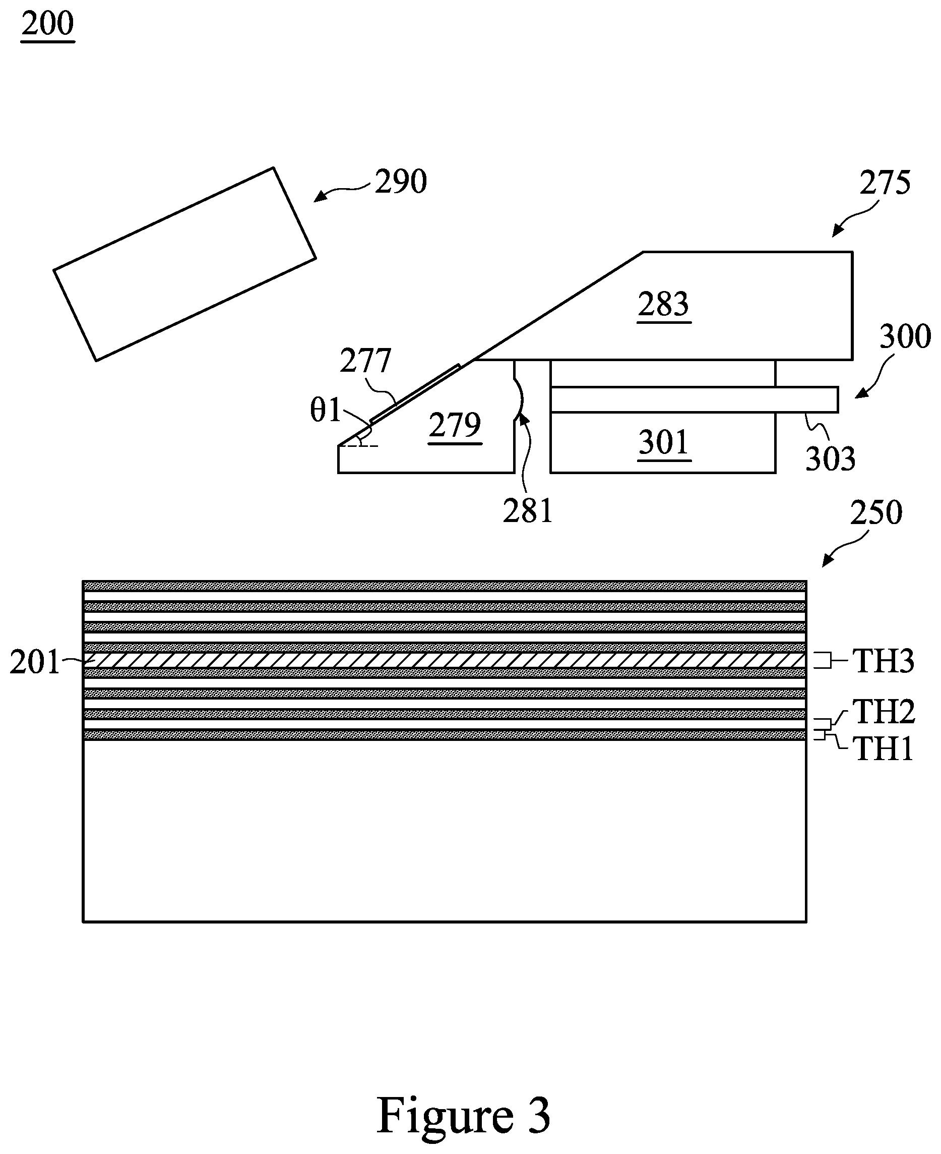 Patent US12306036 Figure 3 – Optical devices and methods of manufacture