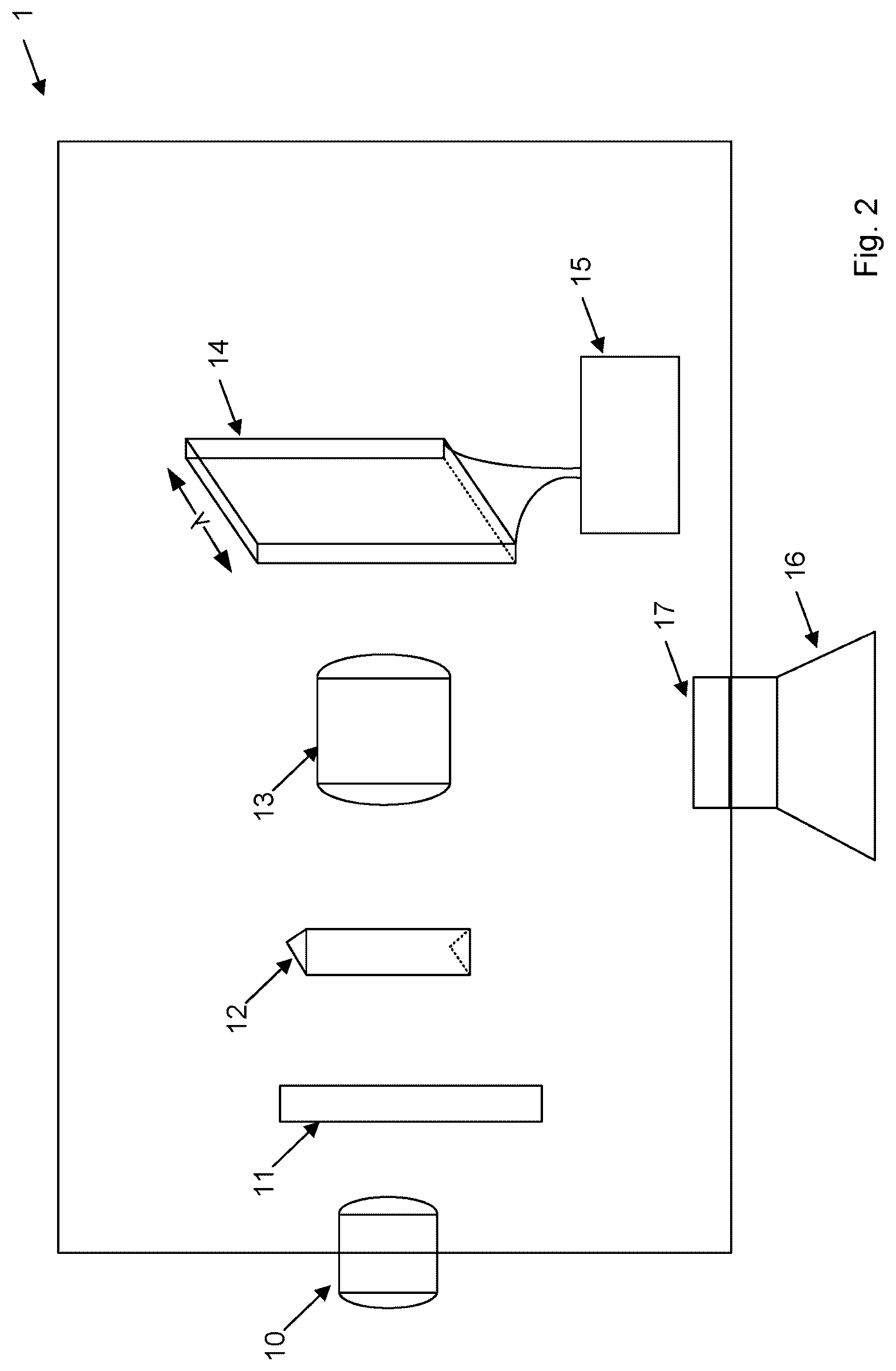 Patent US12306043 Figure 2 – Hyperspectral imager method and apparatus