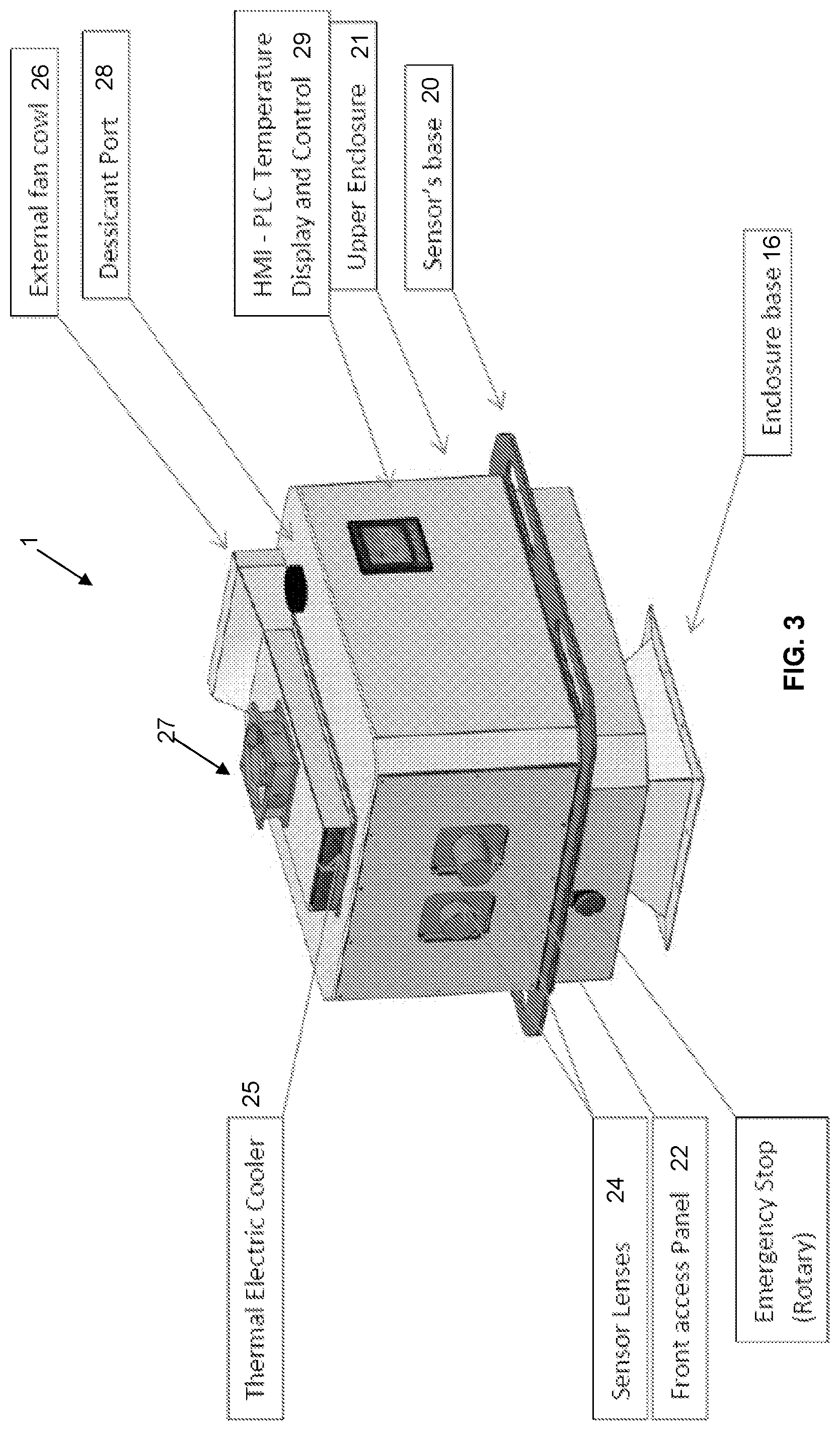 Patent US12306043 Figure 3 – Hyperspectral imager method and apparatus