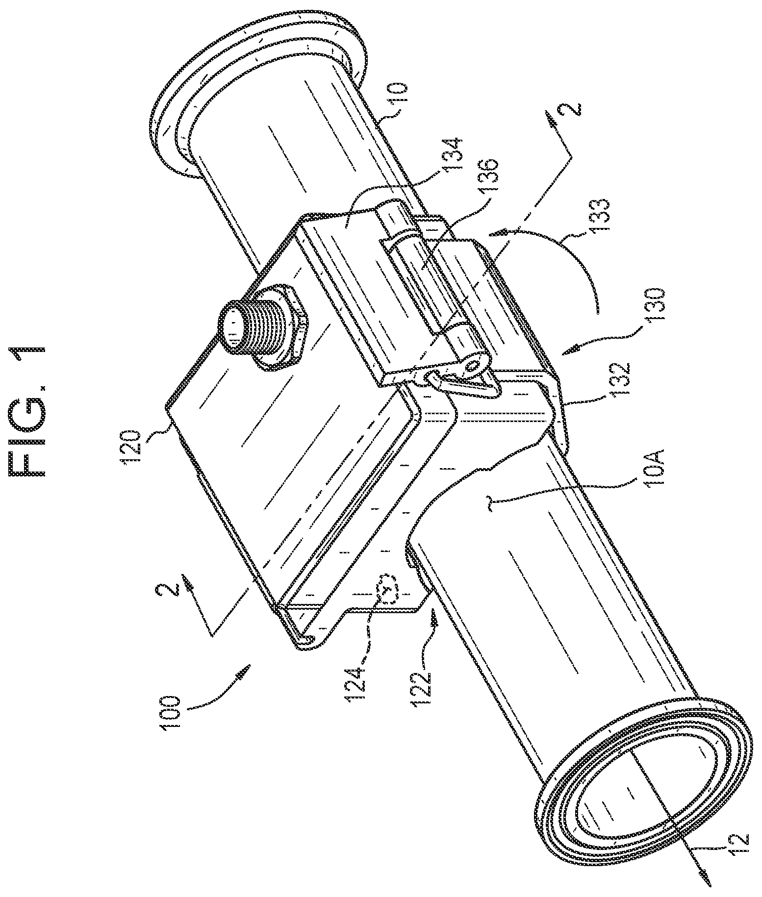 Patent US12306048 Figure 1 – Non-invasive measurement and calculation system