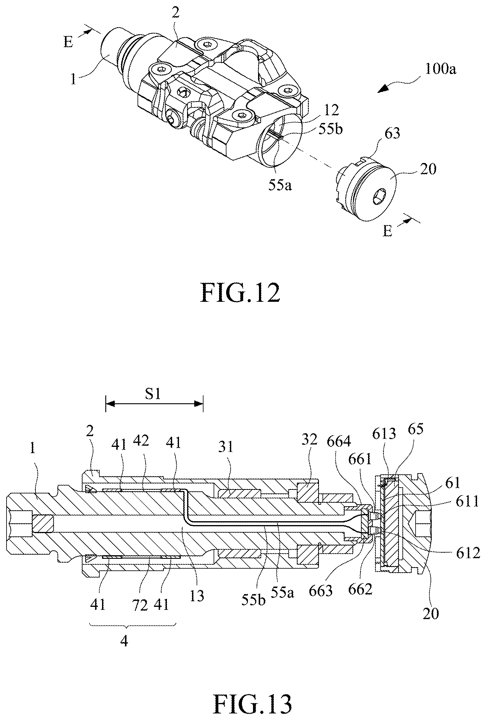 Patent US12306051 Figure 6 – Bicycle pedal signal detection device
