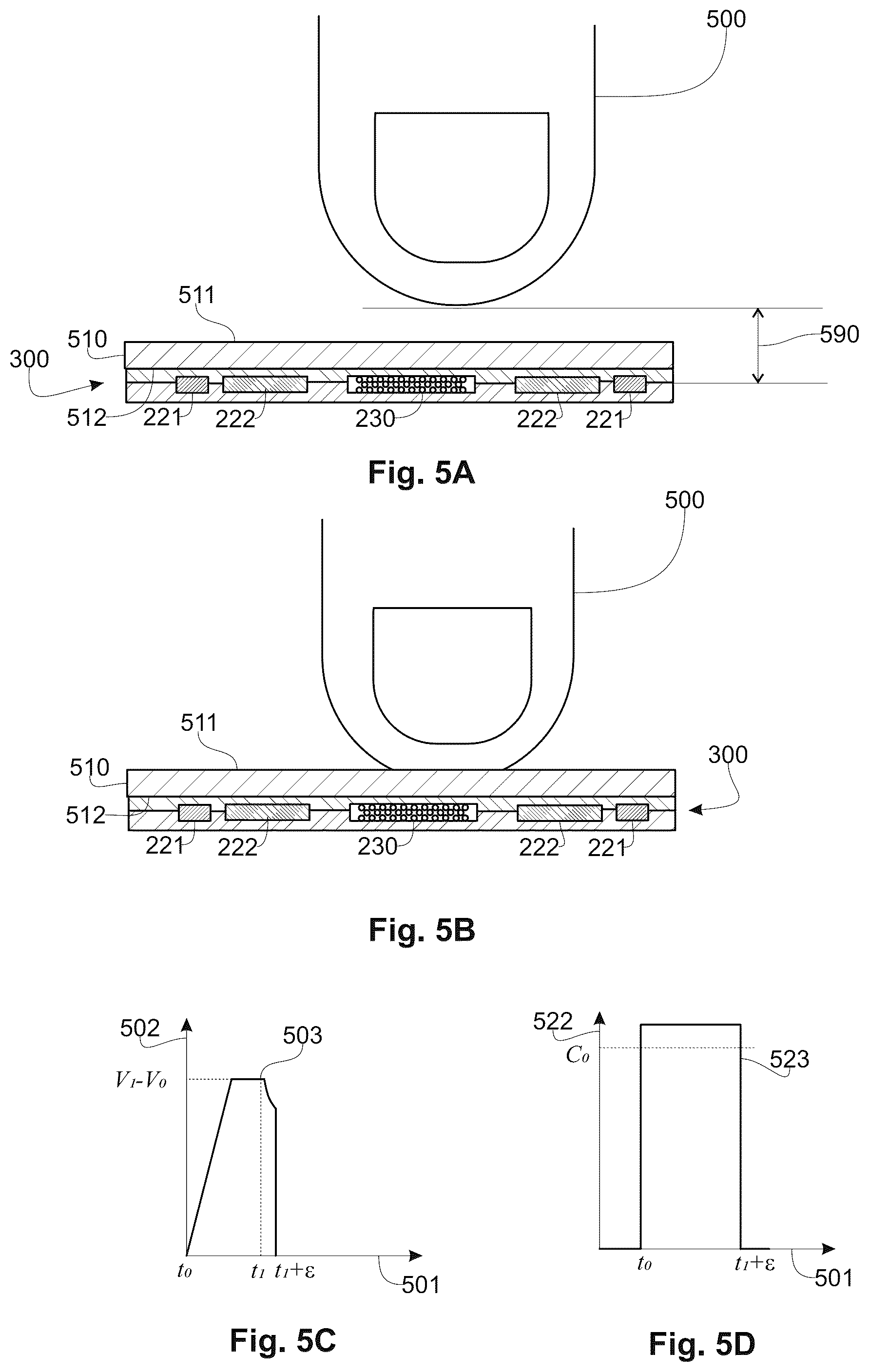 Patent US12306054 Figure 3 – Touch surface functionalized by a combined force and proximity sensor