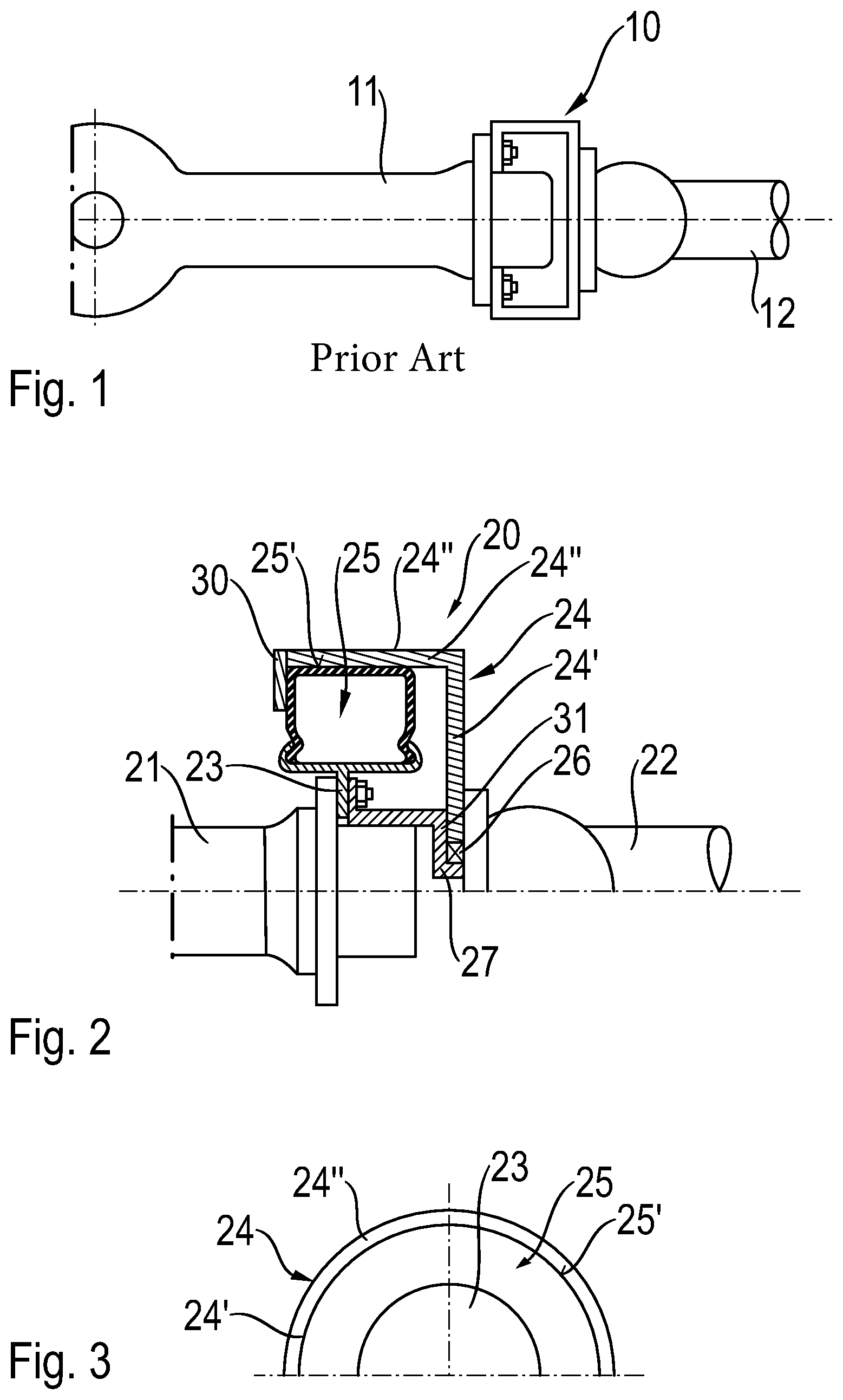 Patent US12306063 Figure 1 – Coupling module for a drive train test stand, output module, and drive train test stand
