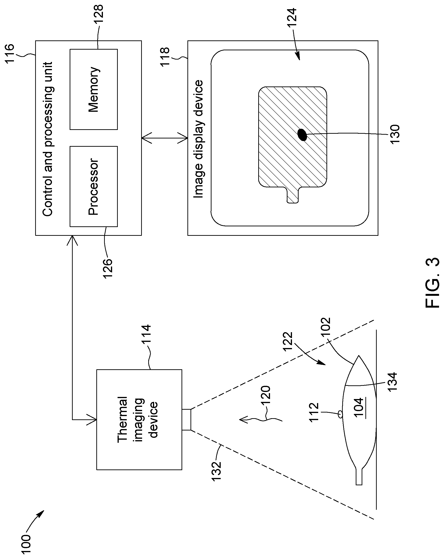 Patent US12306065 Figure 3 – Container leakage detection using thermal imaging