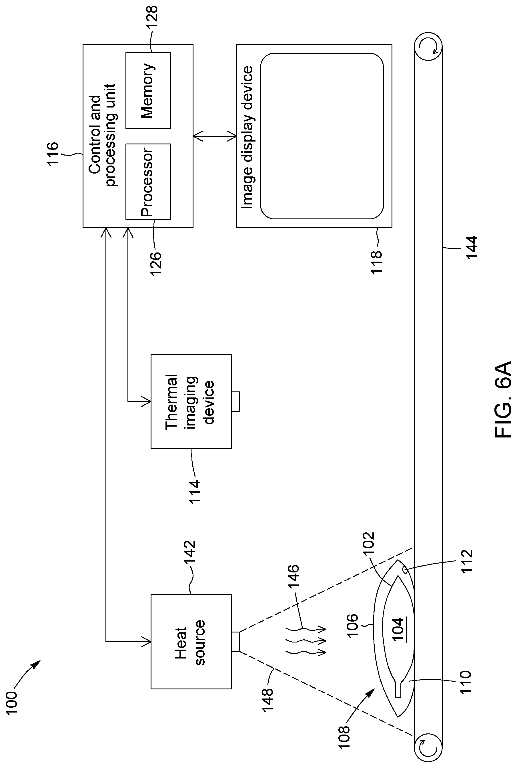 Patent US12306065 Figure 6 – Container leakage detection using thermal imaging