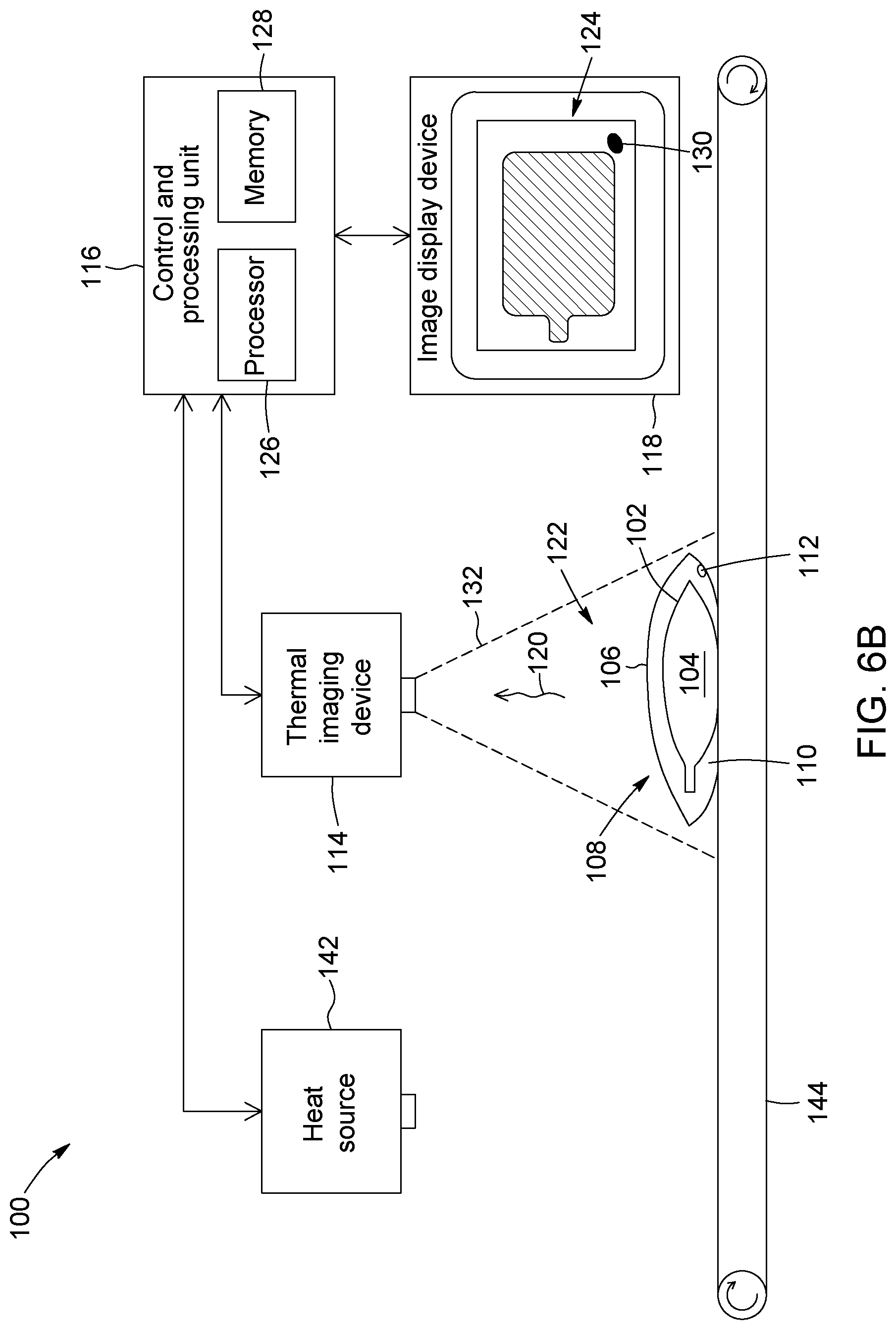 Patent US12306065 Figure 7 – Container leakage detection using thermal imaging