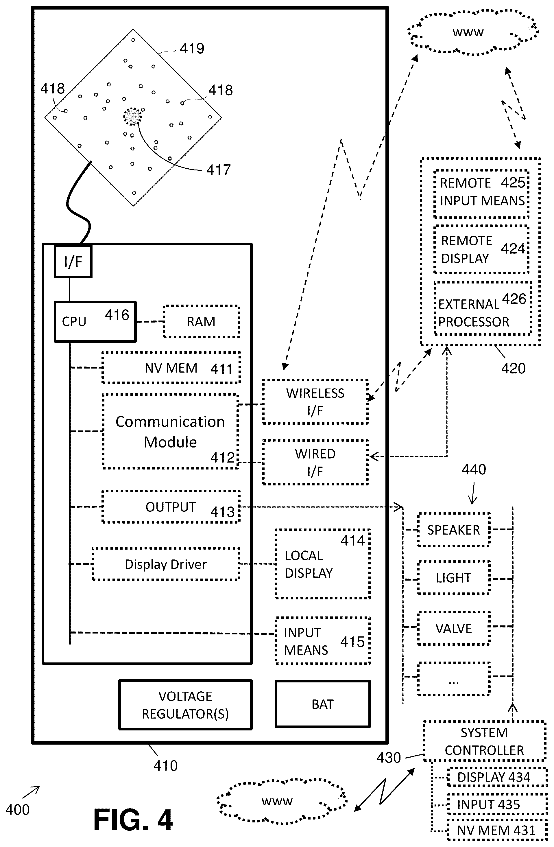Patent US12306069 Figure 7 – Acoustic detection device and system with regions of interest