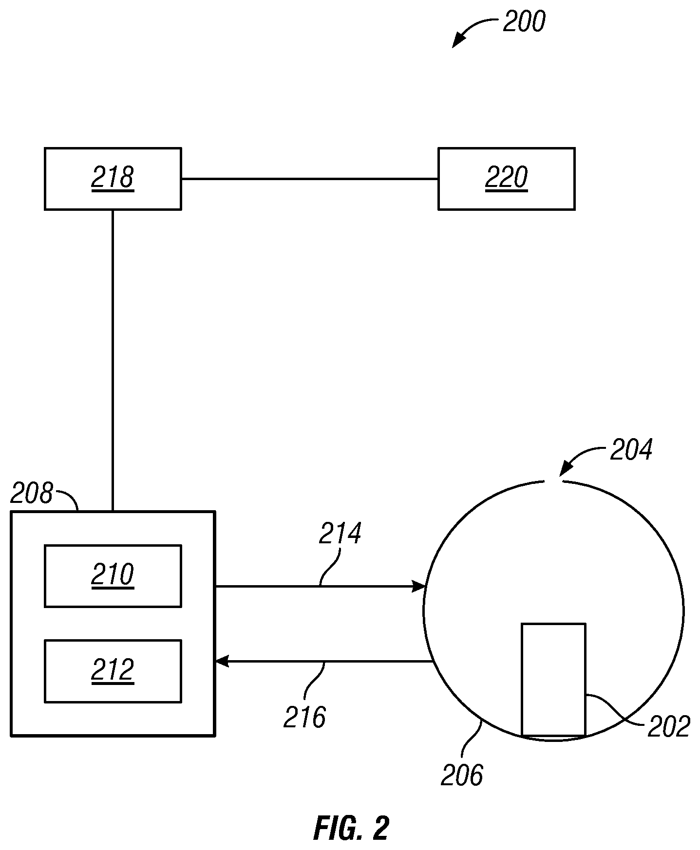 Patent US12306070 Figure 2 – Methods and systems to internally and externally locate obstructions and leaks in conveyance pipe