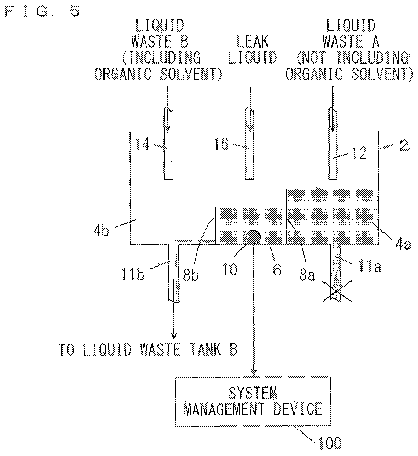 Patent US12306074 Figure 5 – Liquid waste monitoring device