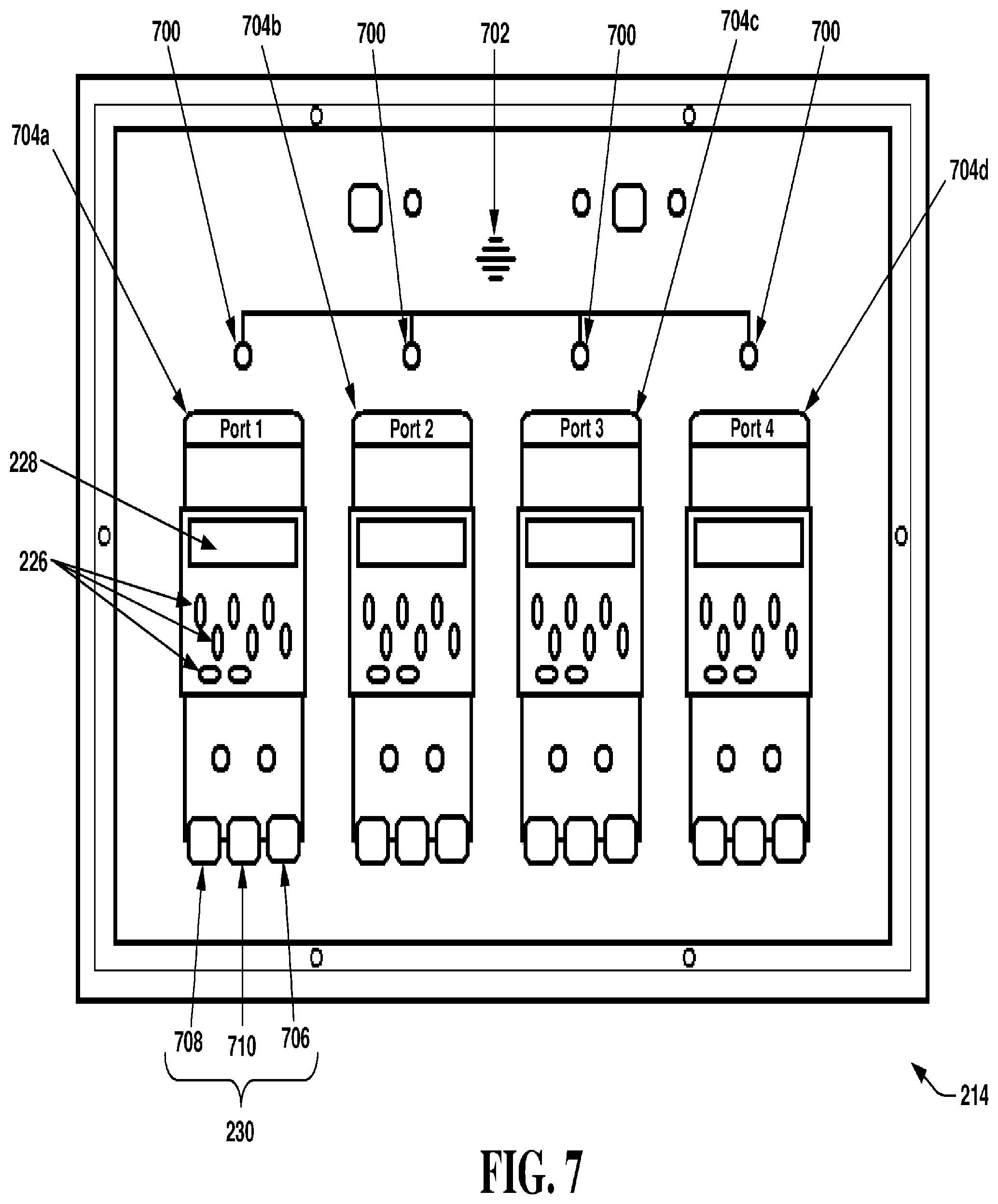 Patent US12306080 Figure 7 – Flow control modules that transmit desired flow rate