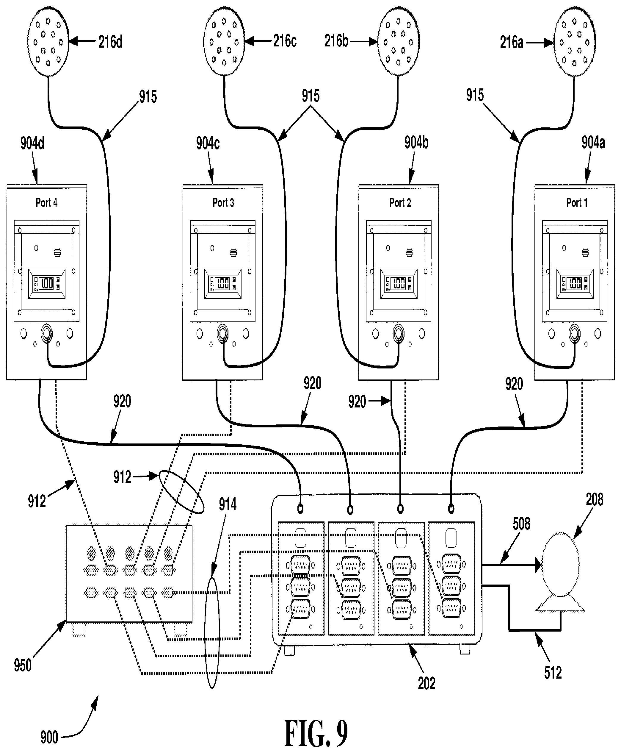 Patent US12306080 Figure 9 – Flow control modules that transmit desired flow rate