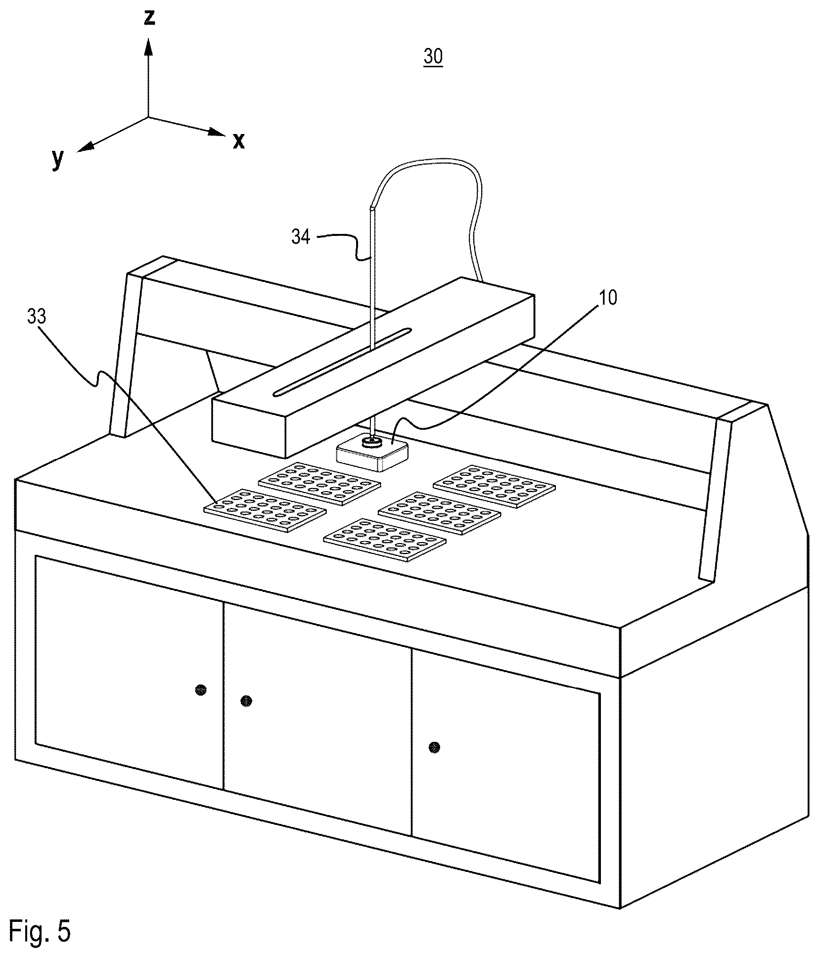 Patent US12306083 Figure 4 – Device and method for determining a position and/or an extension of a drop