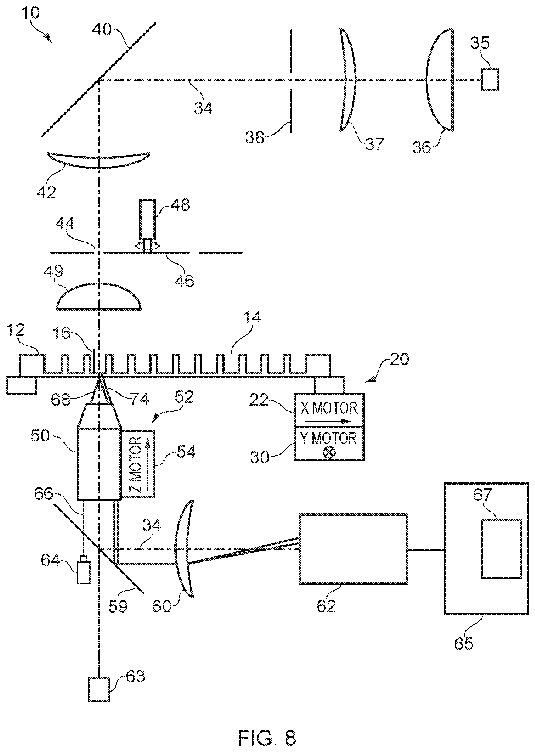 Patent US12306085 Figure 8 – Automatic calibration