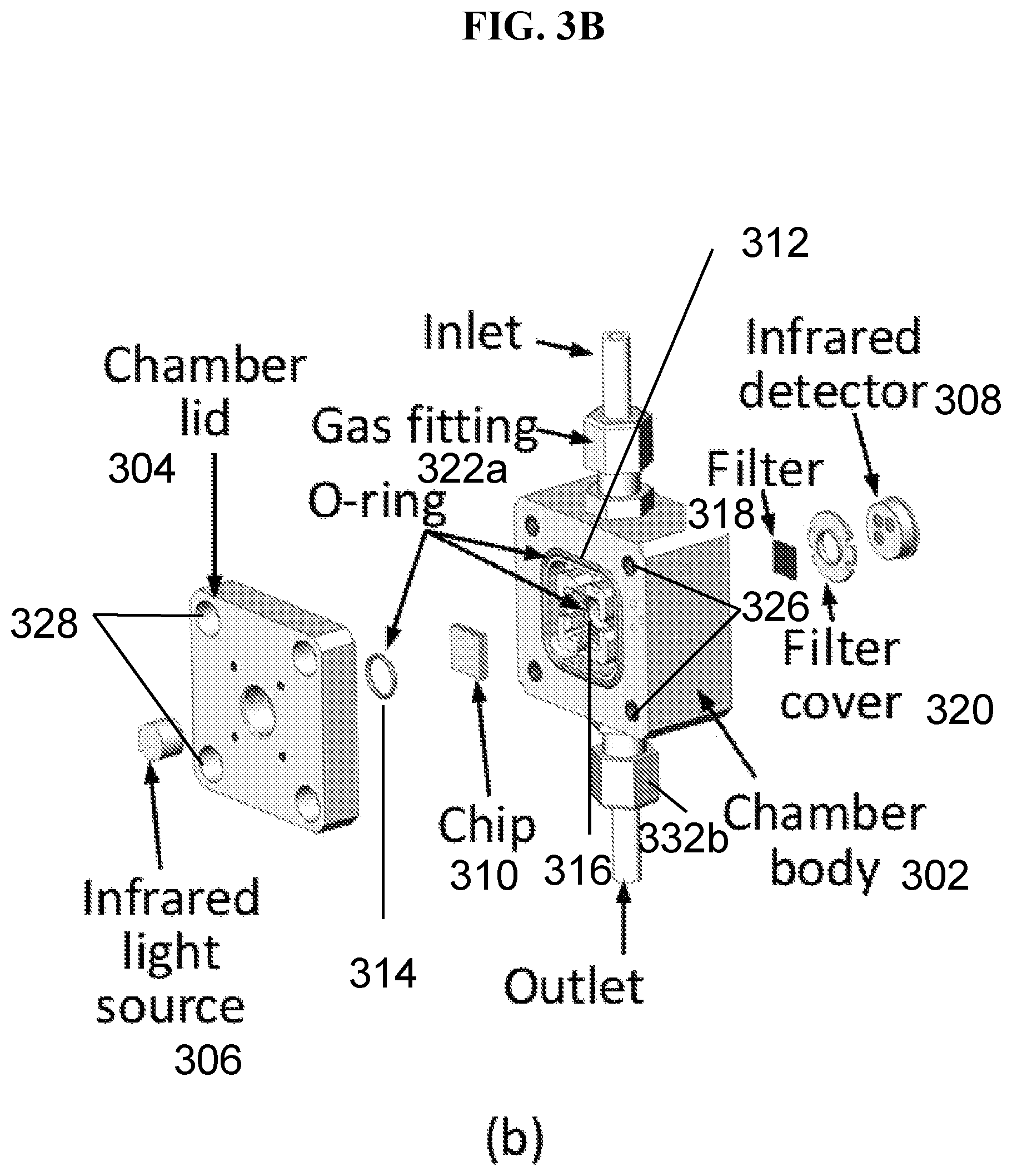 Patent US12306090 Figure 4 – Gas cell and method of forming the same