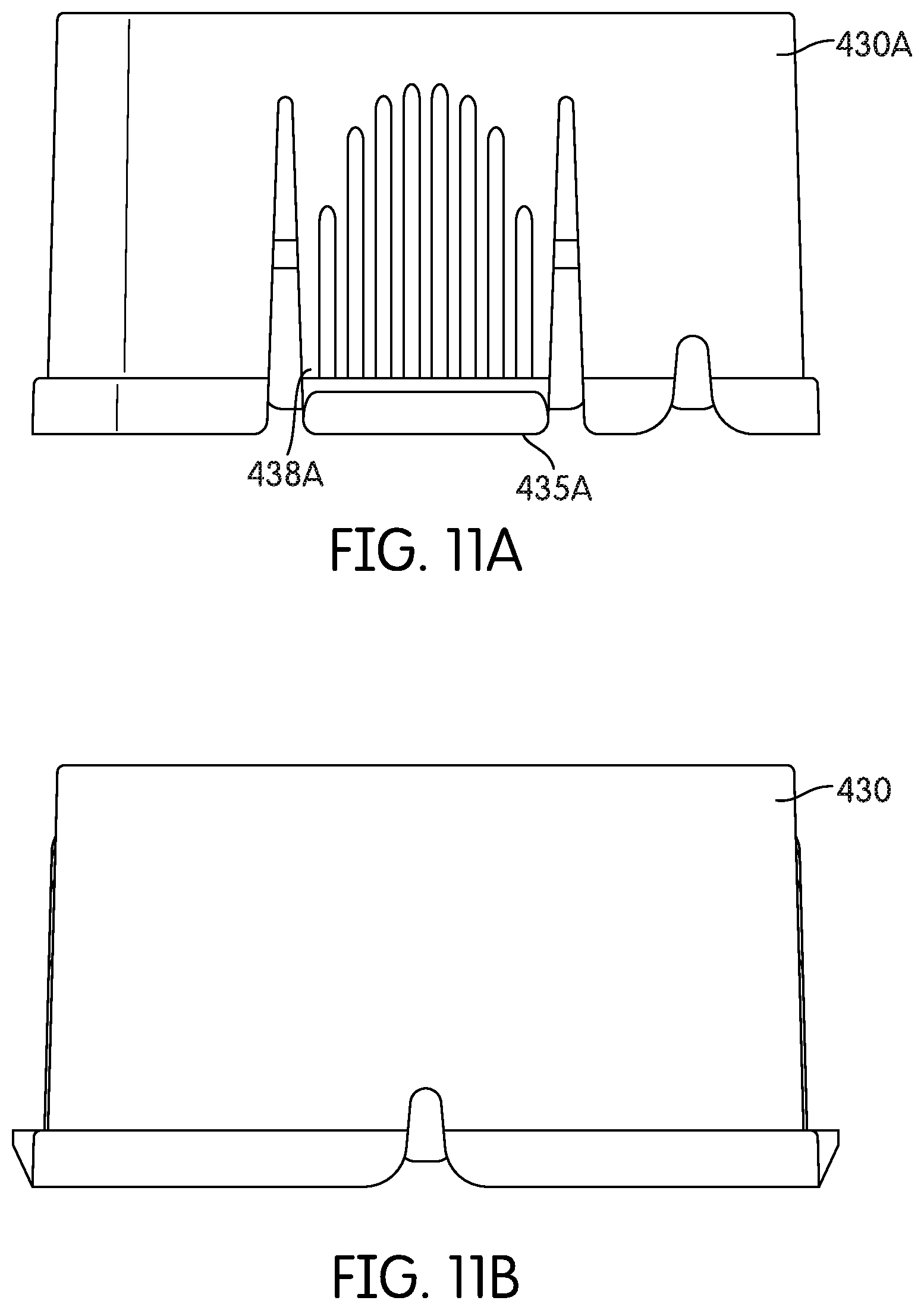 Patent US12306091 Figure 11 – Non-absorbent cleaning member with transport arm working end coupling element for use in a sample testing system