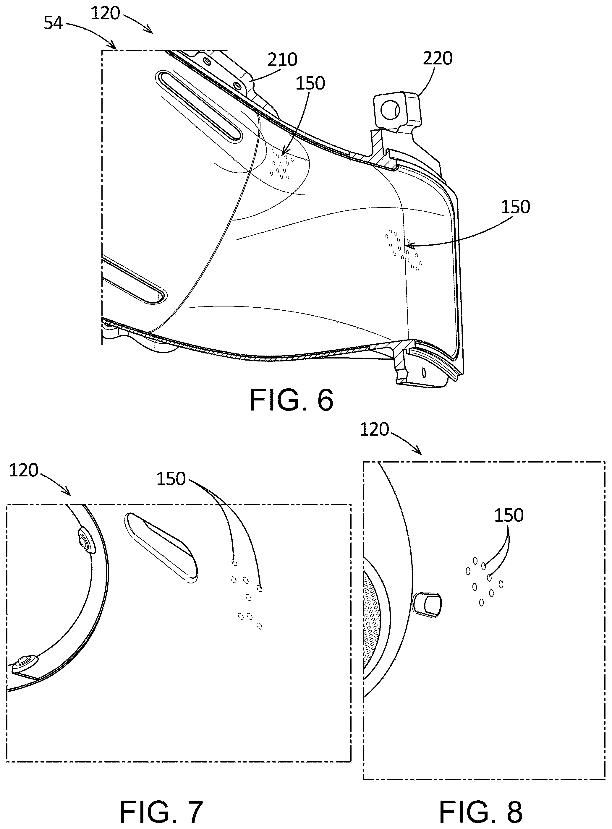 Patent US12306108 Figure 5 – Systems and methods of locating cooling features in a gas turbine component under thermal barrier coatings