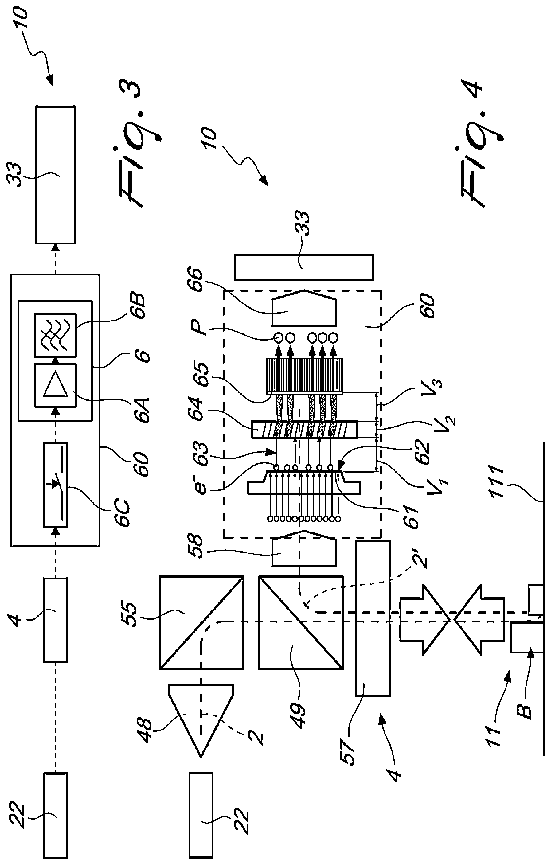 Patent US12306110 Figure 3 – 3D image acquisition system for optical inspection and method for optical inspection of objects, in particular electronic assemblies, electronic boards and the like