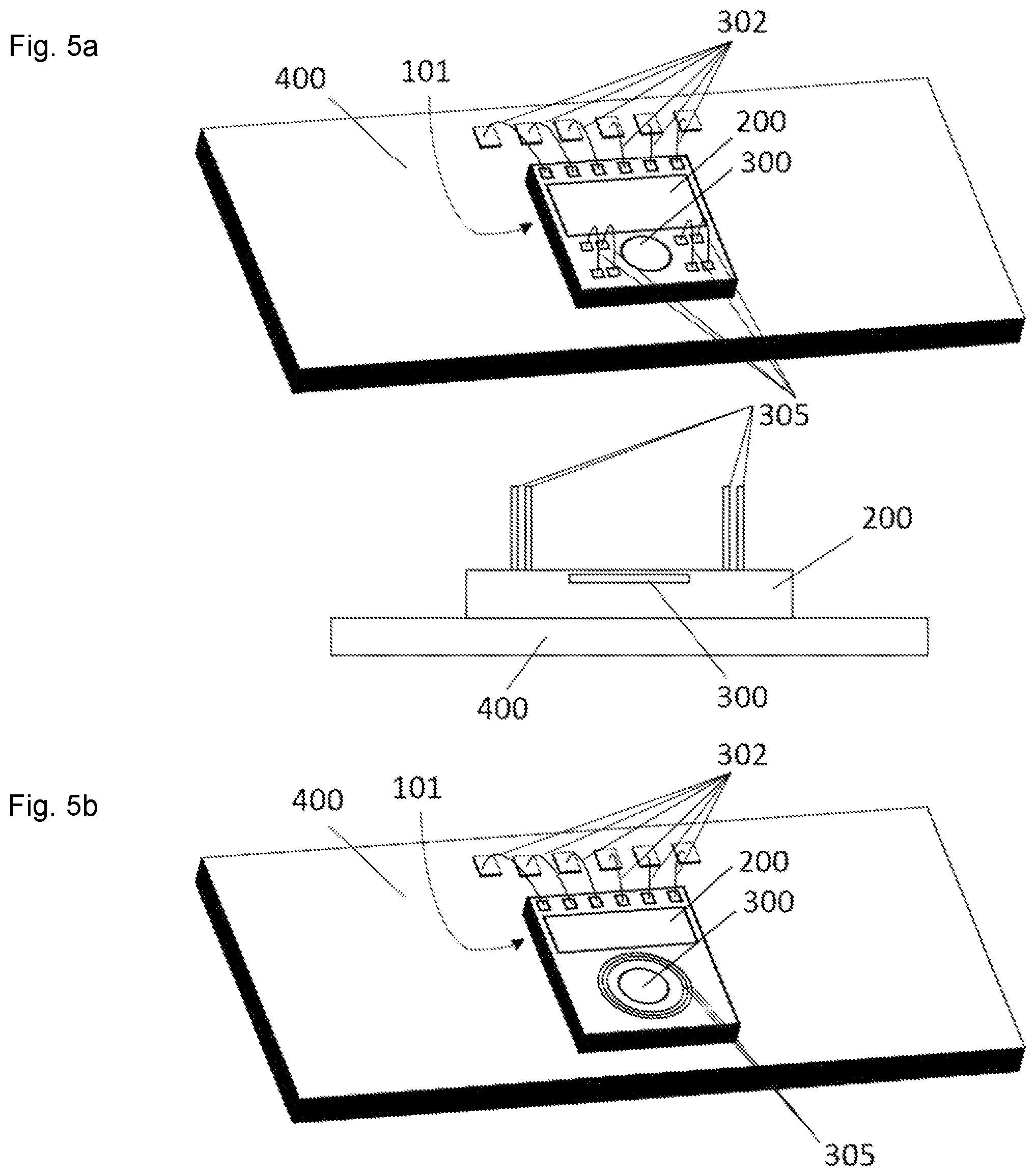 Patent US12306122 Figure 5 – Miniaturized MR device comprising a cell culture micro-chamber and method for manufacturing such a device