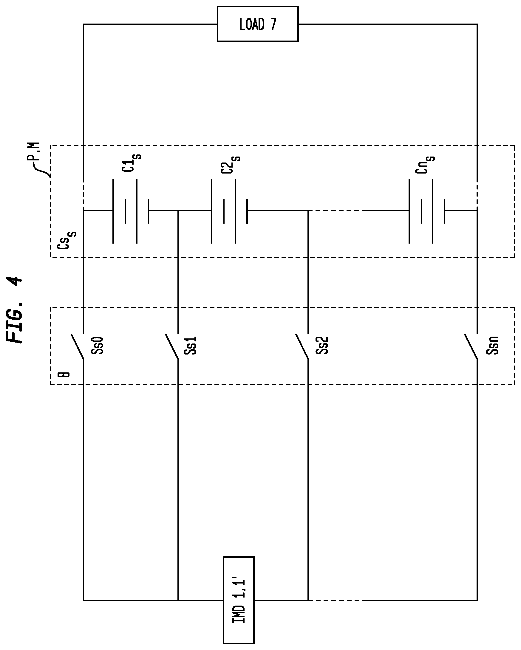 Patent US12306125 Figure 5 – Multispectral impedance measurements across strings of interconnected cells