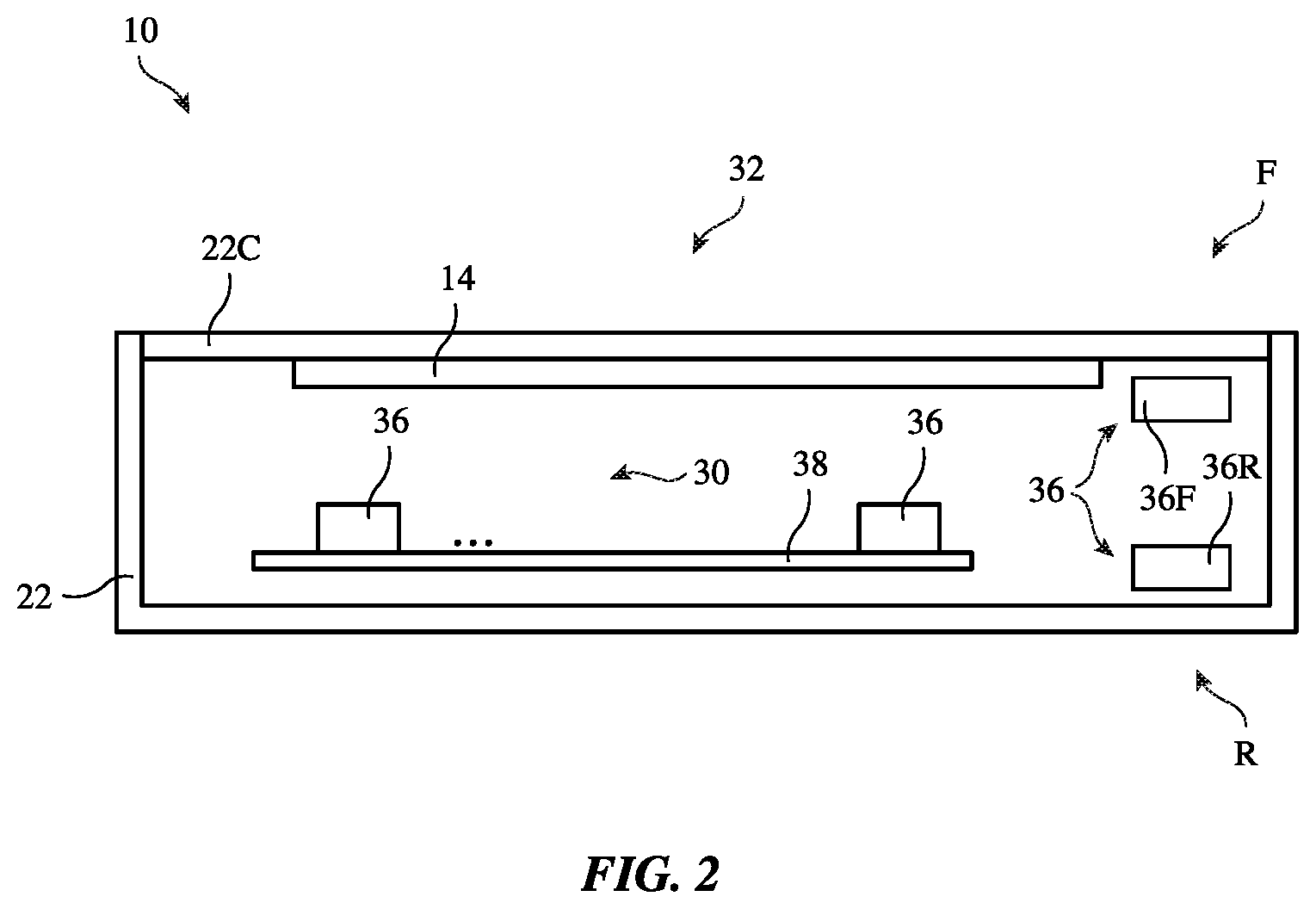 Patent US12306126 Figure 2 – Enclosure detection for reliable optical failsafe