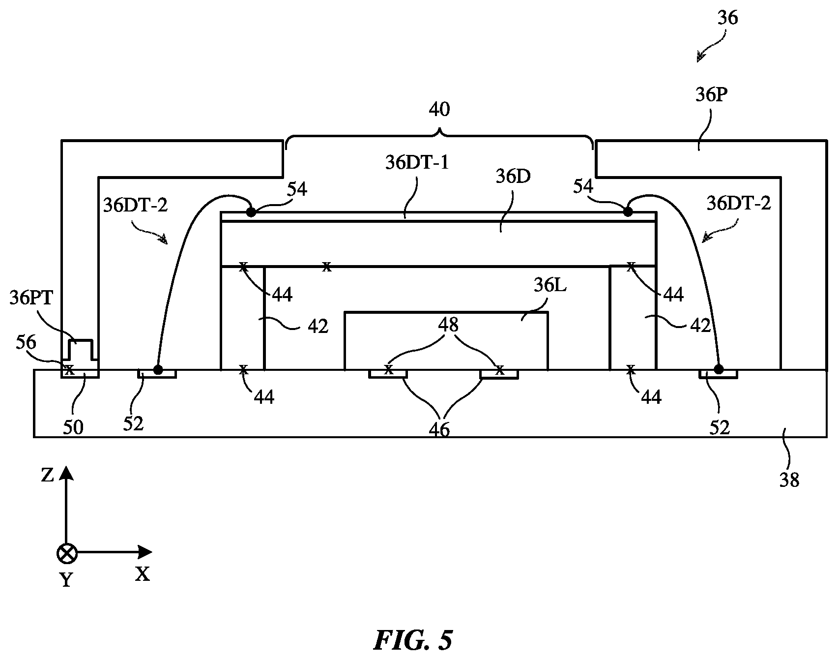 Patent US12306126 Figure 5 – Enclosure detection for reliable optical failsafe